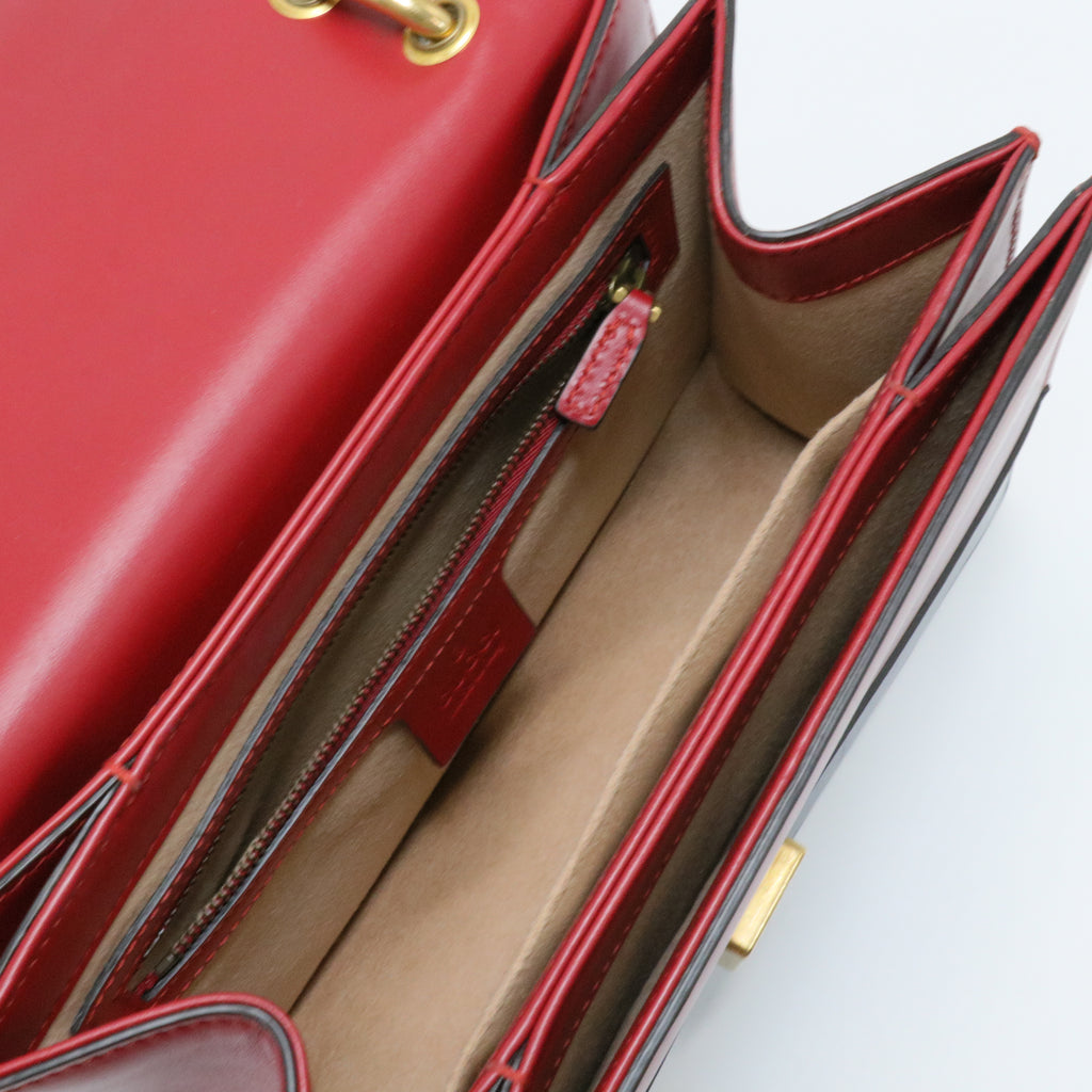 Gucci Multicolor Leather Small Queen Margaret Top Handle Bag