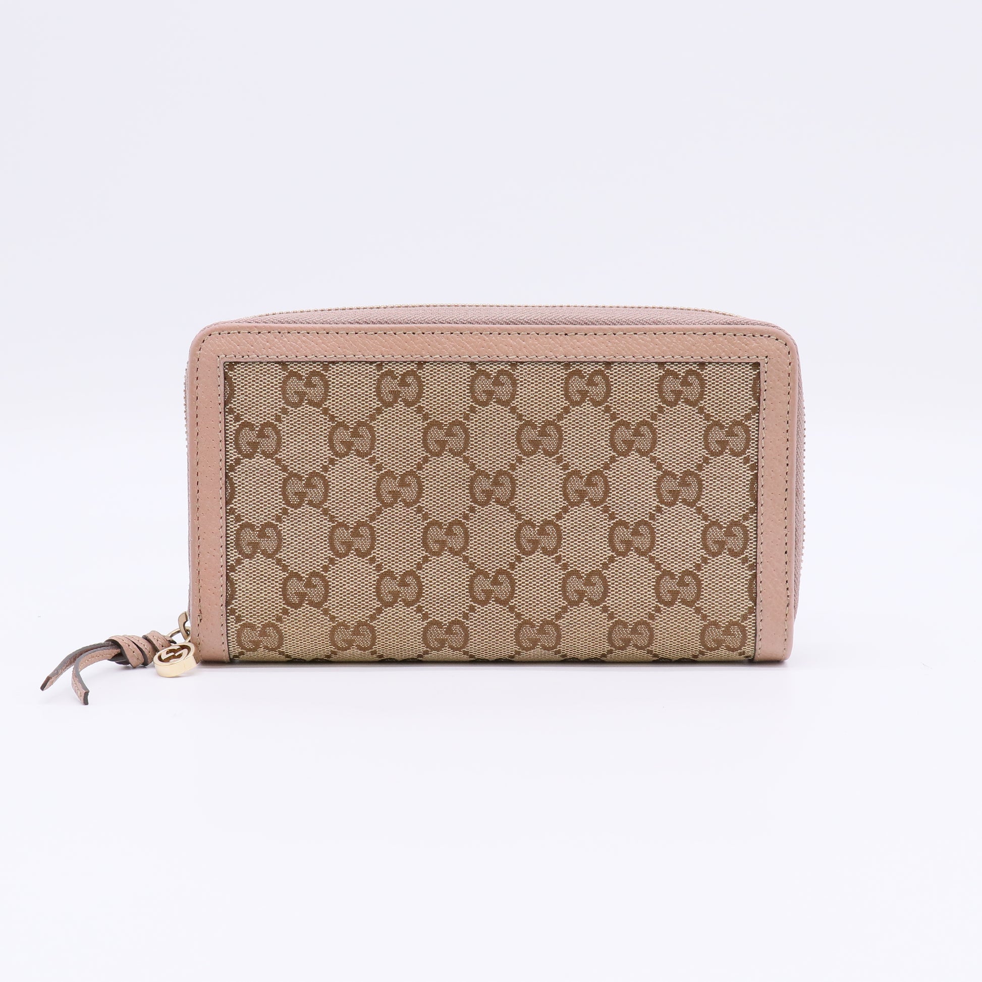 Gucci Bree GG Canvas Zip Around Wallet W22384