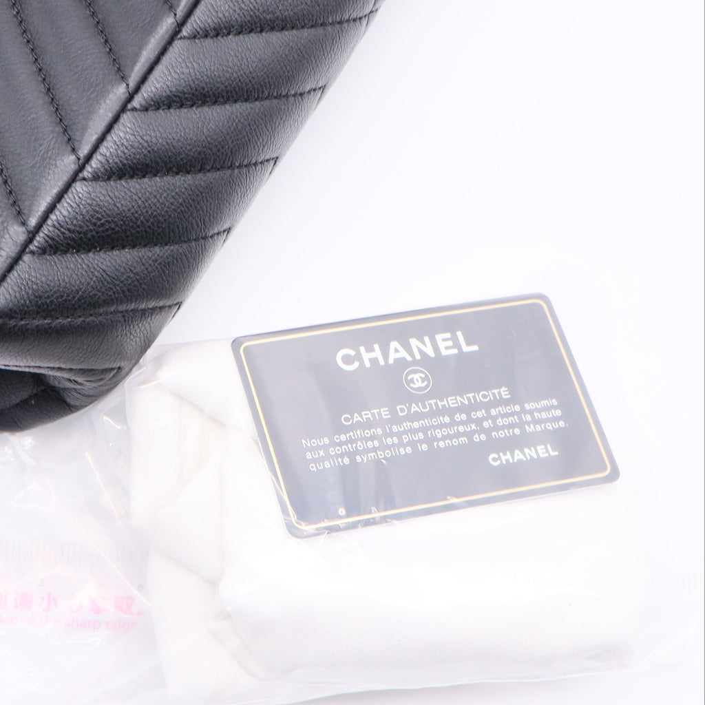 Sheepskin Chevron Quilted 2.55 Reissue 226 Flap So Black Twins LDJ3387