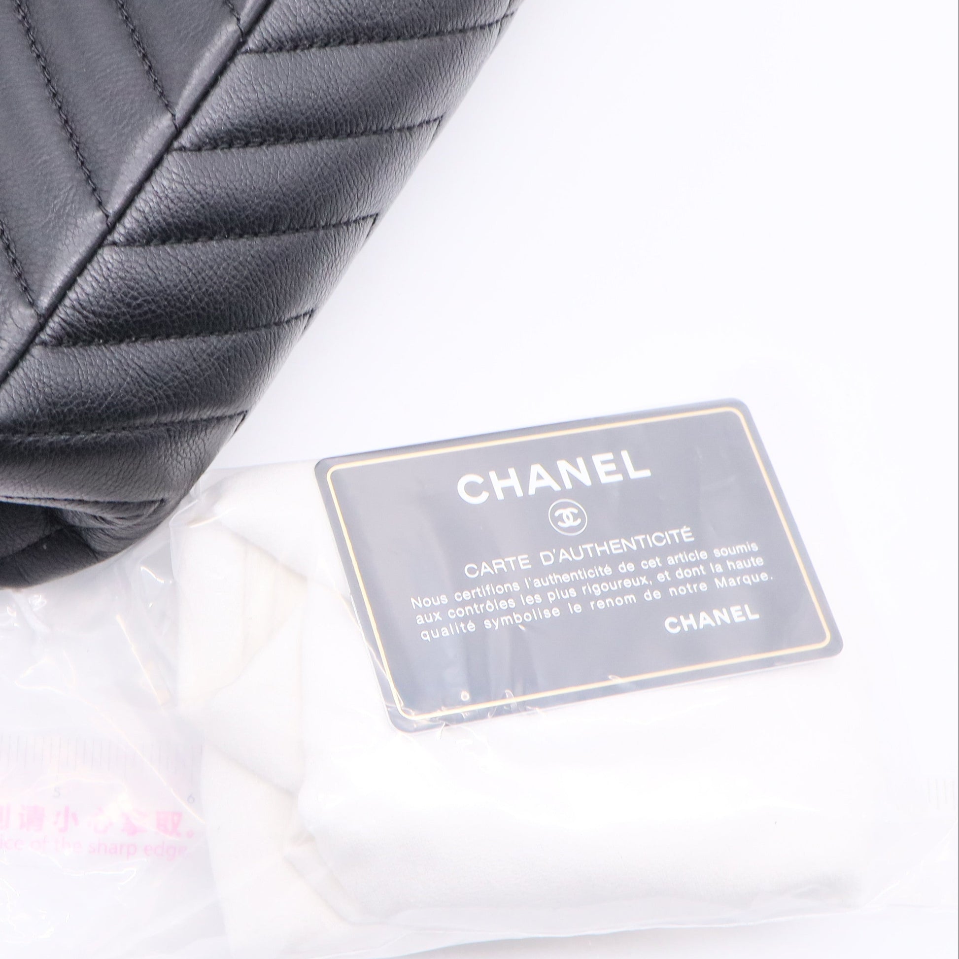 Sheepskin Chevron Quilted 2.55 Reissue 226 Flap So Black Twins LDJ3387