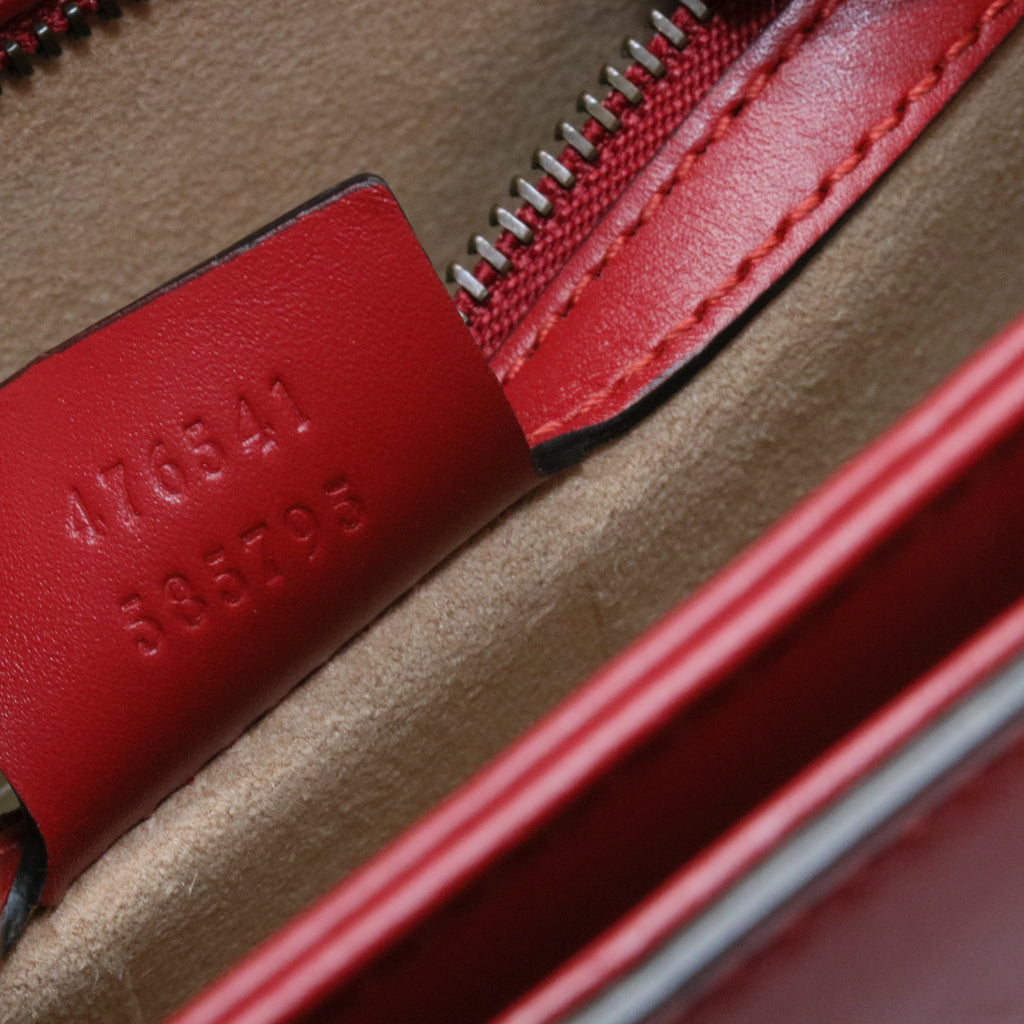 Gucci Multicolor Leather Small Queen Margaret Top Handle Bag