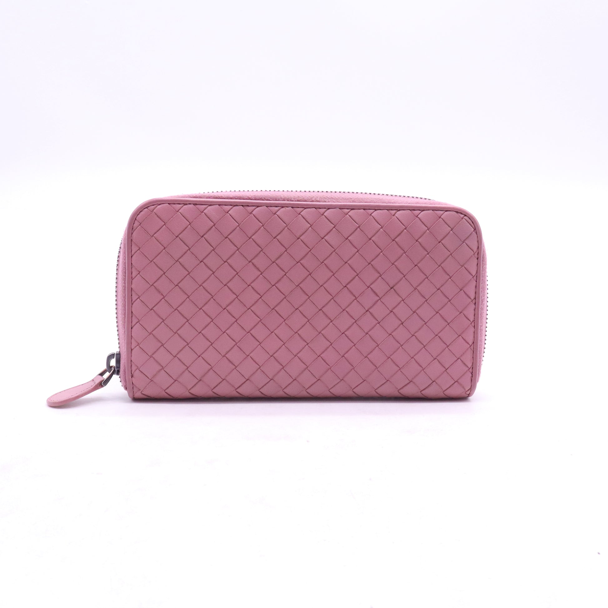 Bottega Veneta Intrecciato Zip Around Wallet W21296