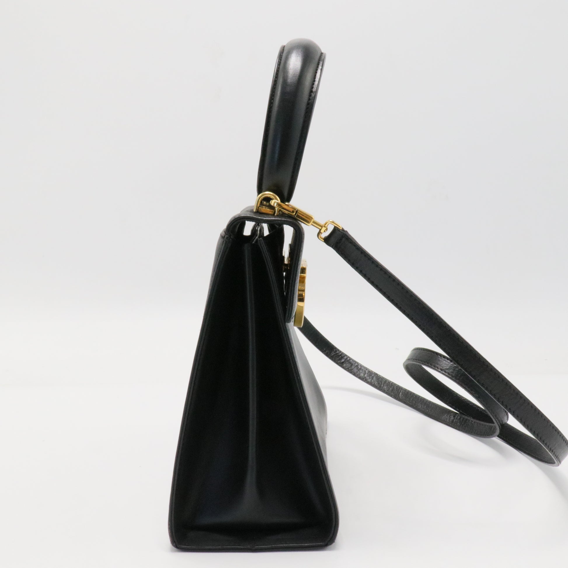 Gancini Convertible Top Handle Bag Leather Mini