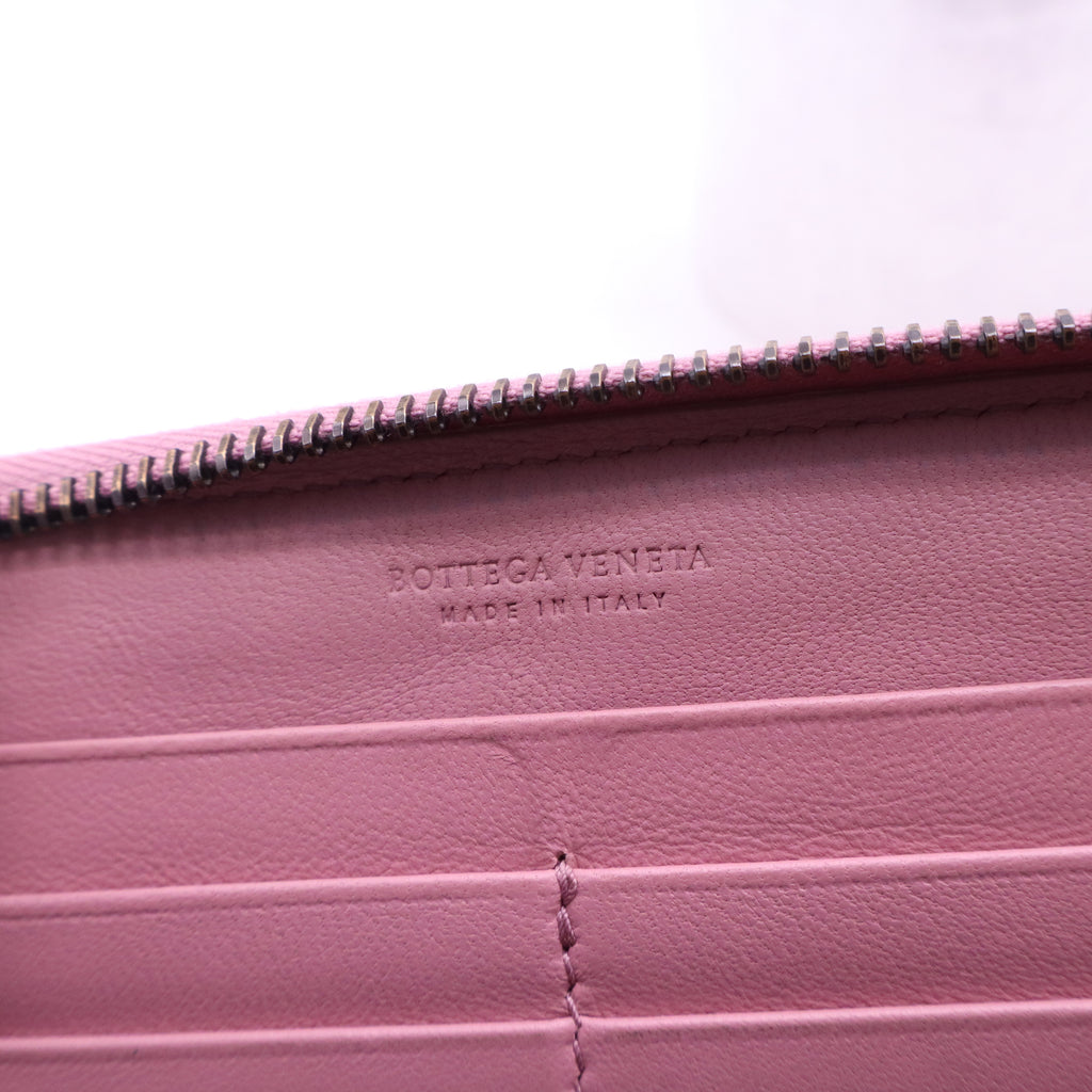 Bottega Veneta Intrecciato Zip Around Wallet W21296