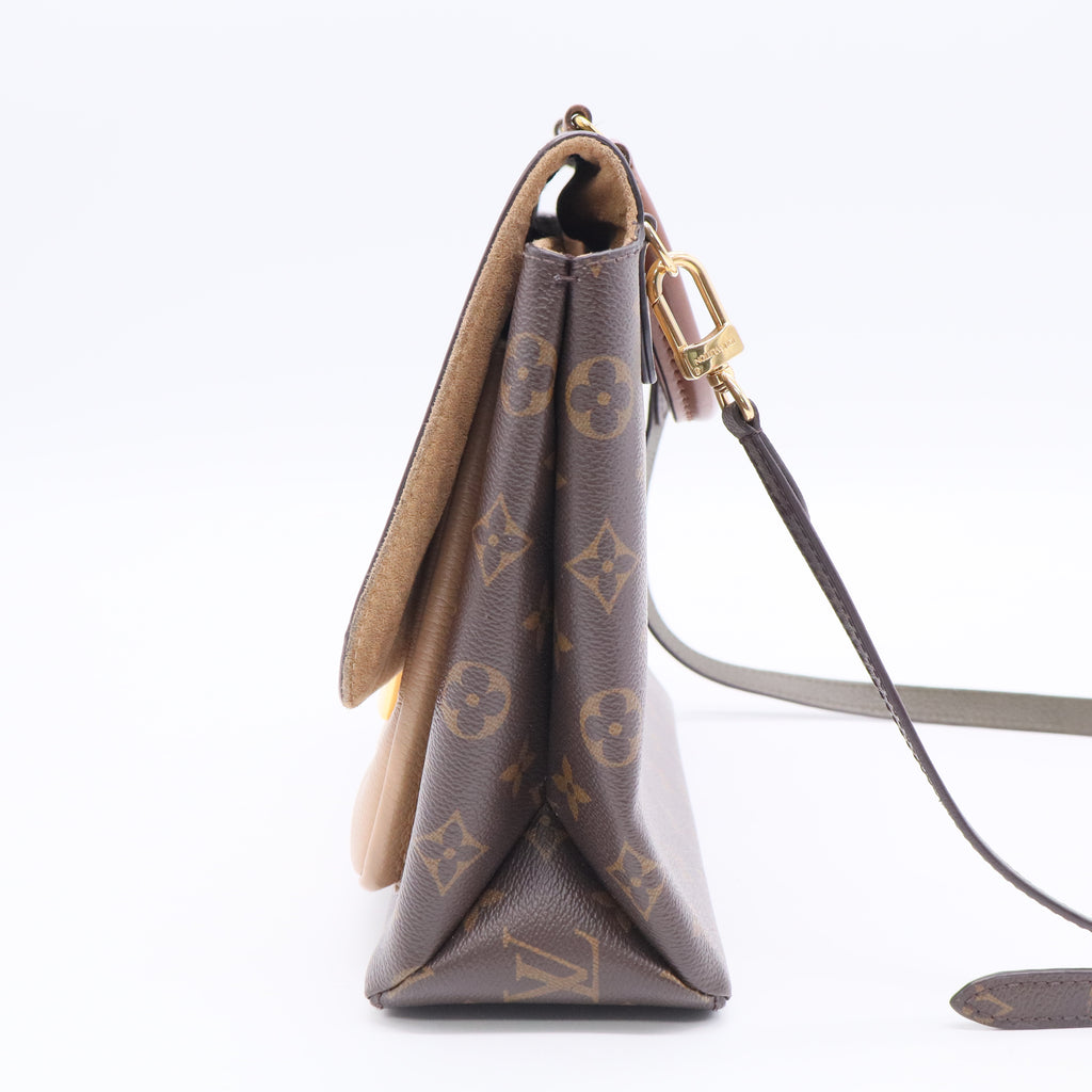 Louis Vuitton Marignan Handbag Monogram Canvas with Leather twins B20357