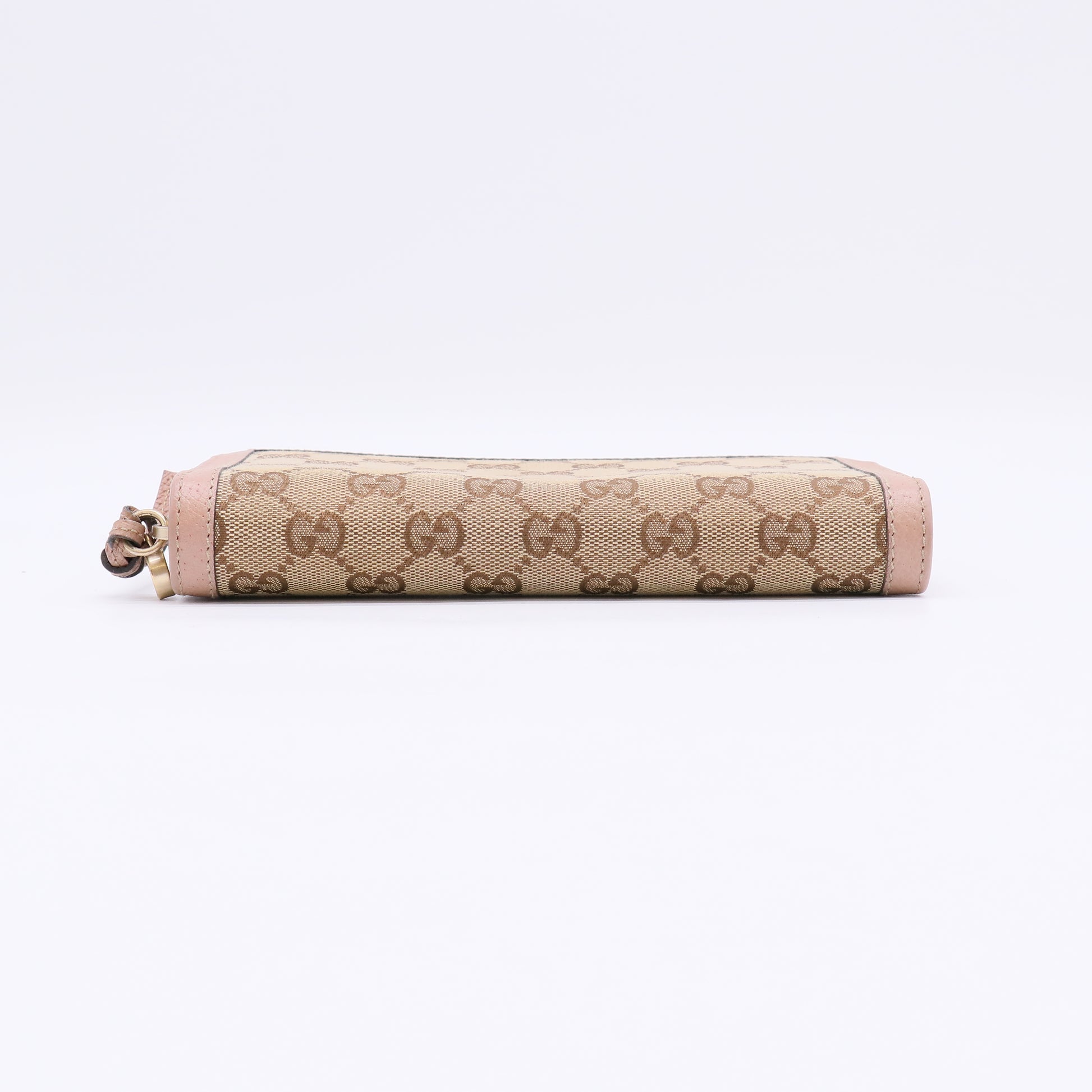 Gucci Bree GG Canvas Zip Around Wallet W22384