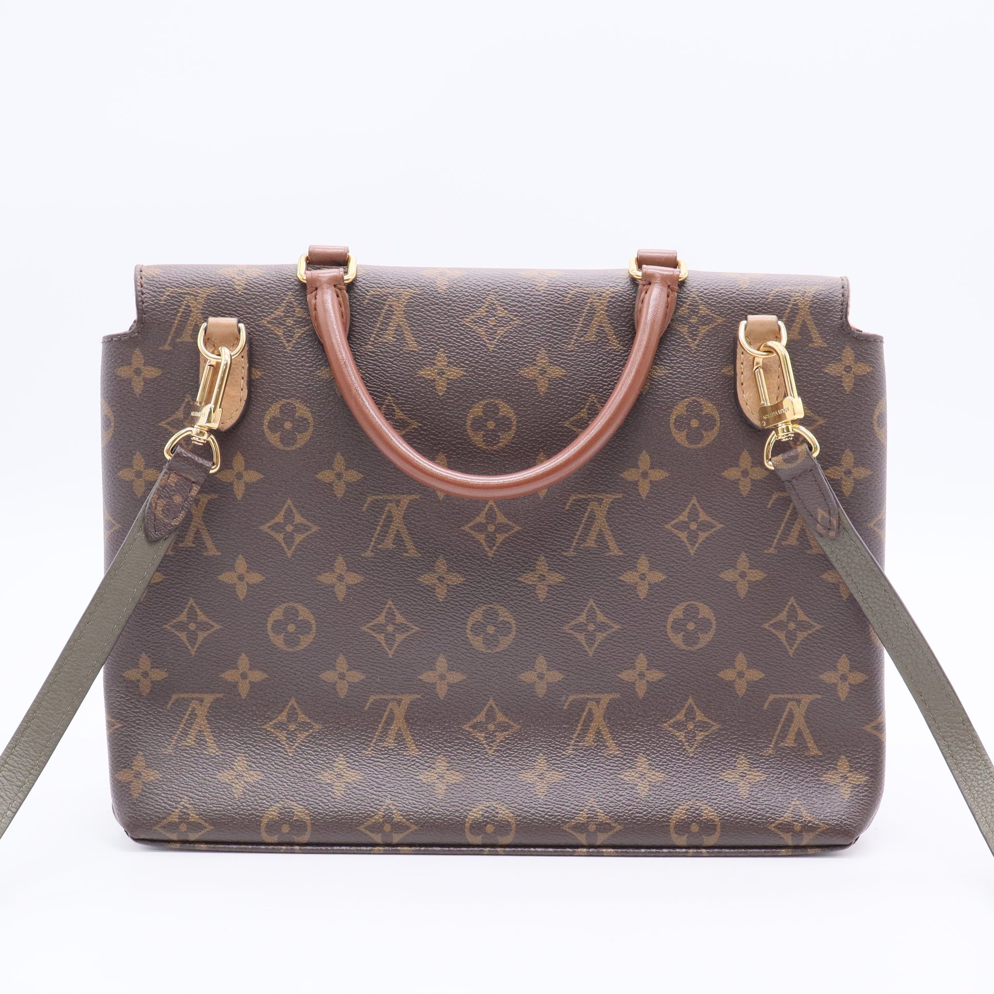 Louis Vuitton Marignan Handbag Monogram Canvas with Leather twins B20357