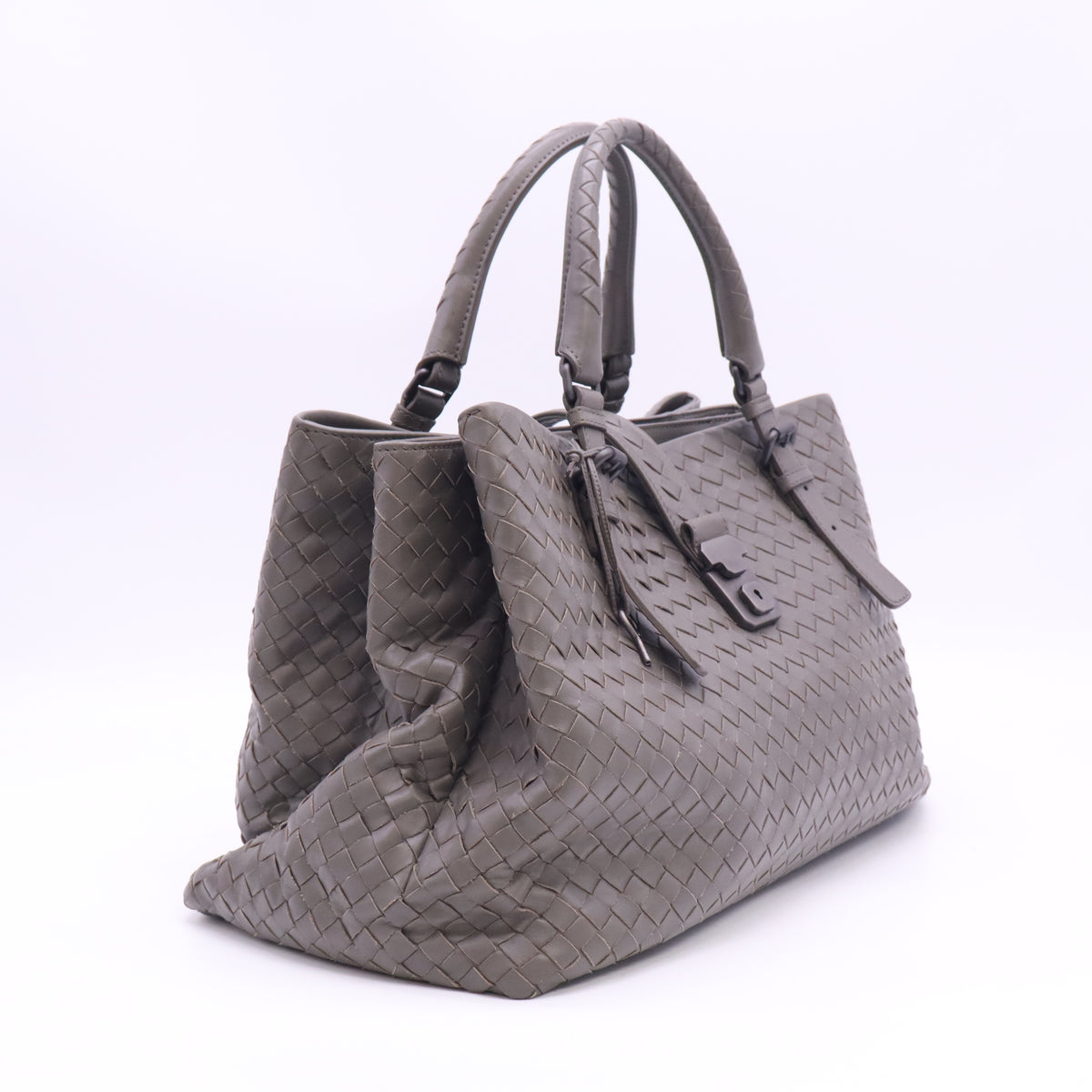 Bottega Veneta Nappa Intrecciato Medium Roma Tote B24535