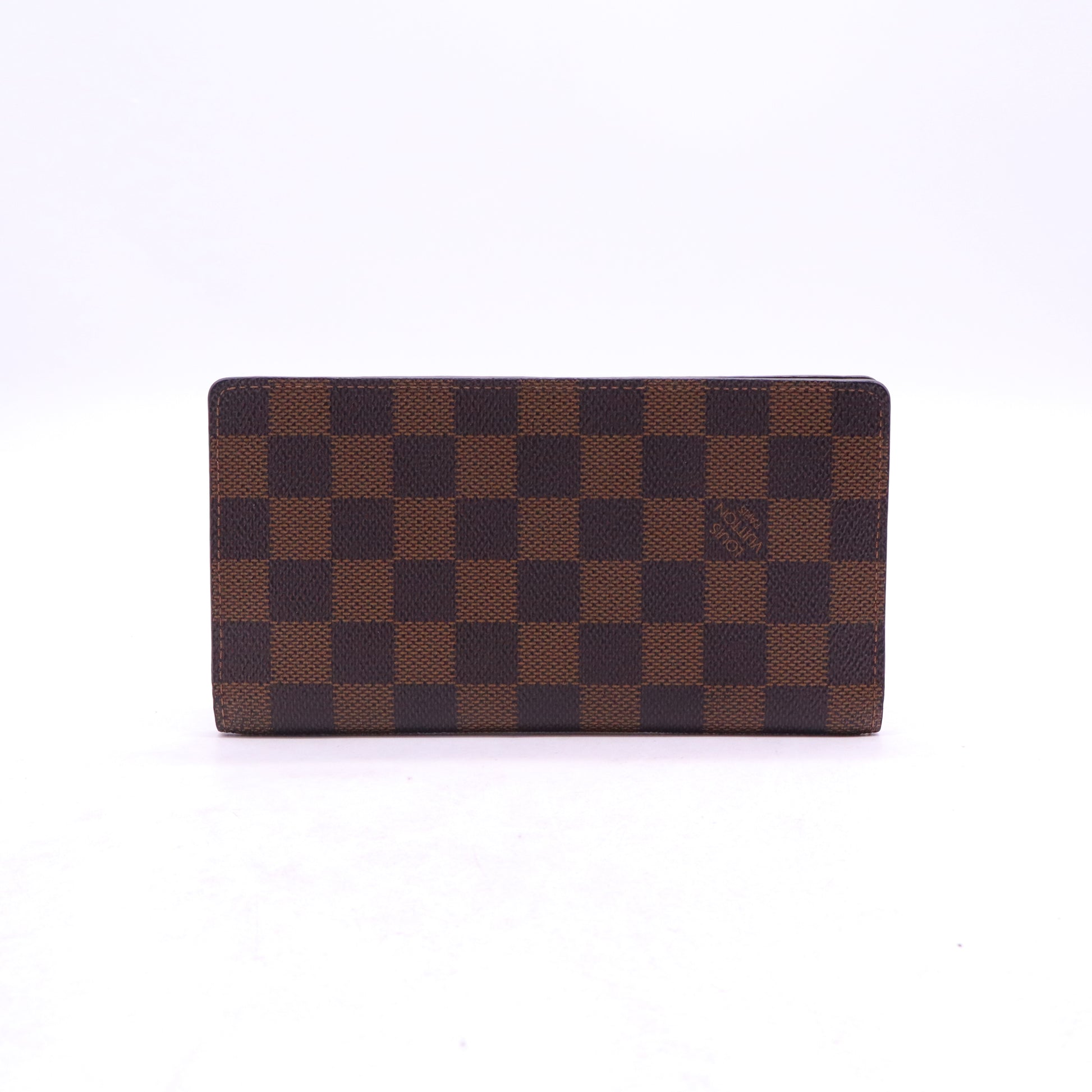 Louis Vuitton Brazza Wallet in Damier Ebene Canvas W21303
