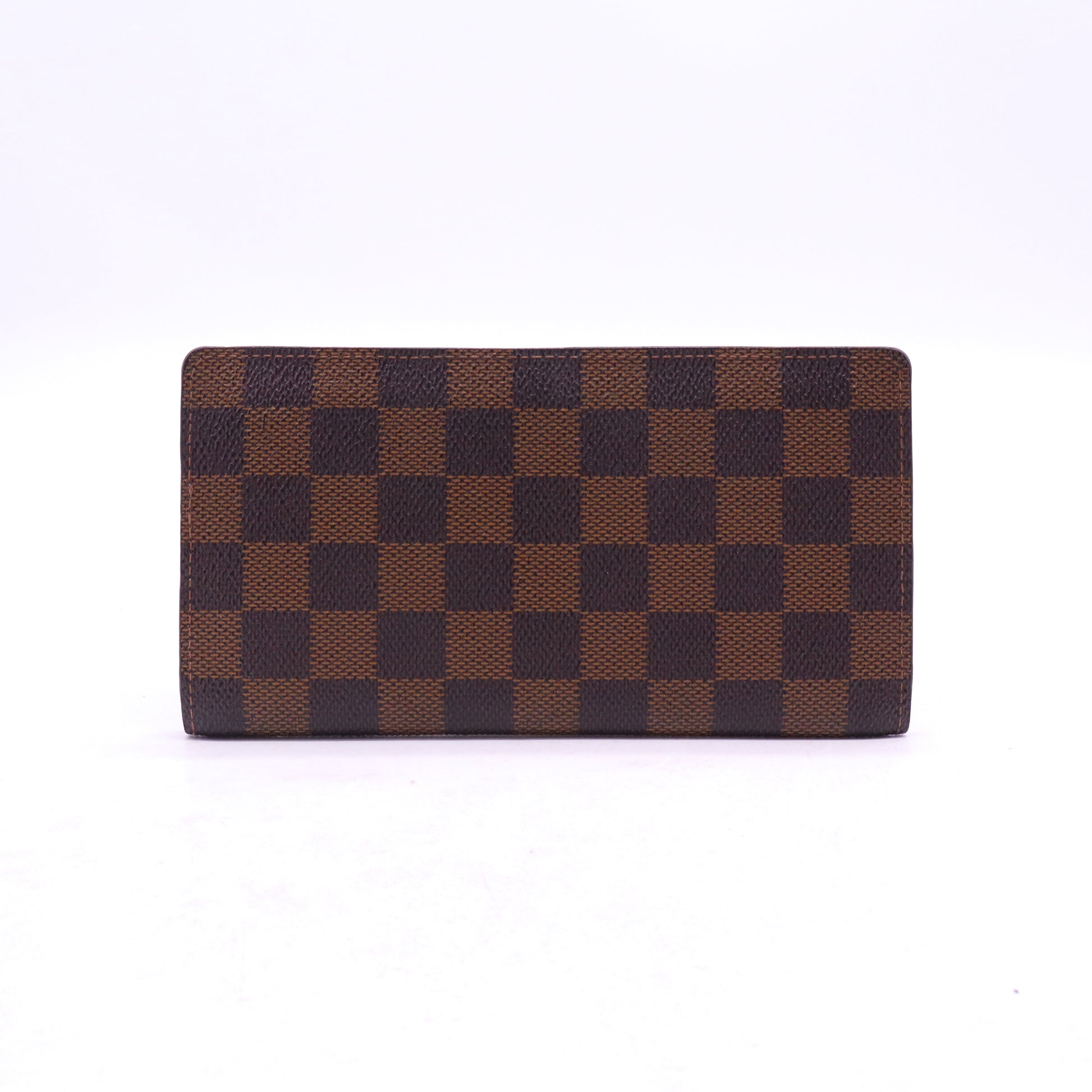 Louis Vuitton Brazza Wallet in Damier Ebene Canvas W21303