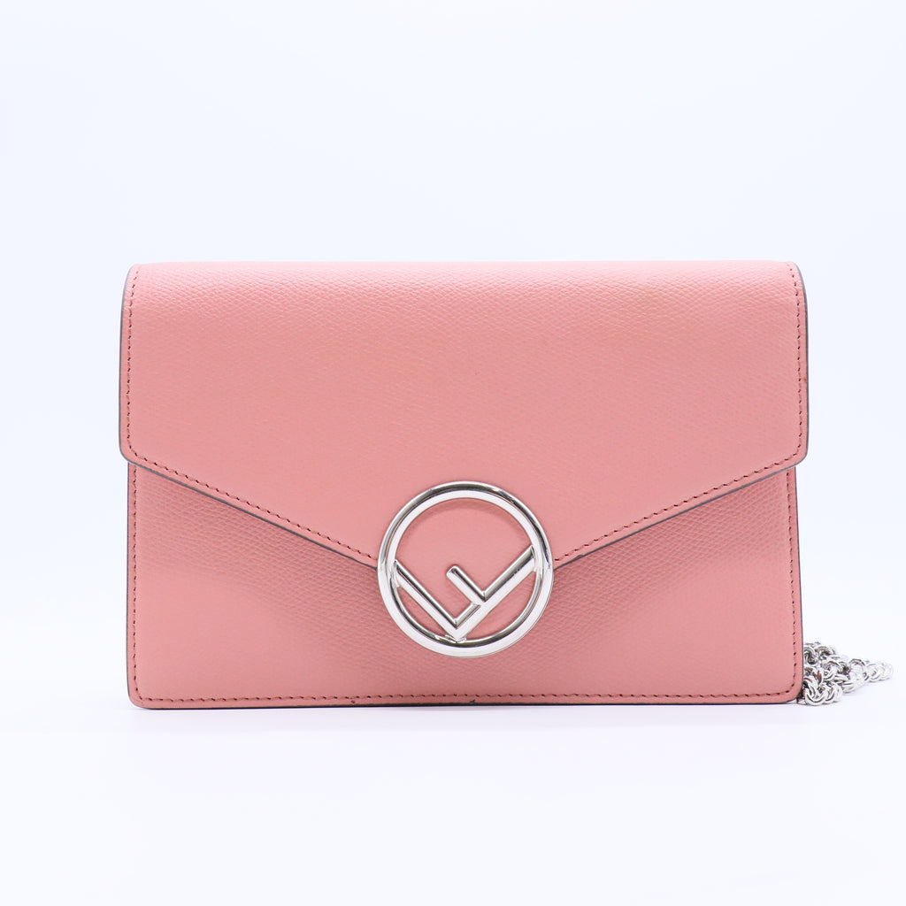 Vitello Cruise F is Fendi Medium Envelope Wallet on Chain Macaron