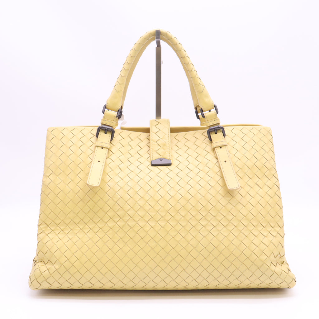 Bottega Veneta Nappa Intrecciato Medium Roma Tote B24198