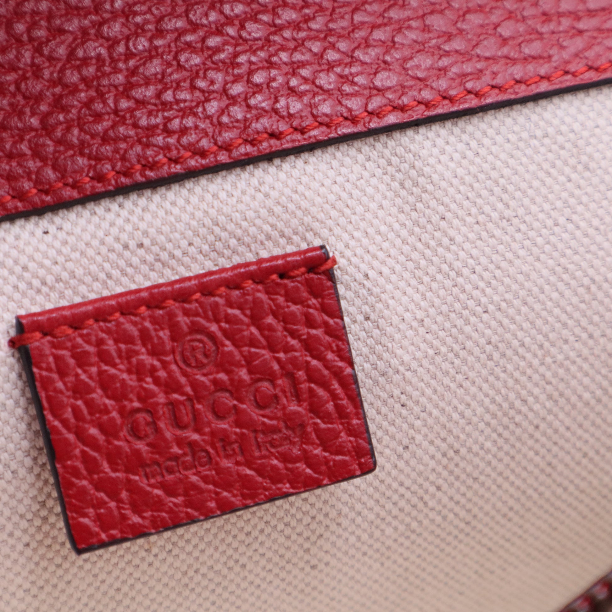 Calfskin Super Dionysus Shoulder Bag Hibiscus Red