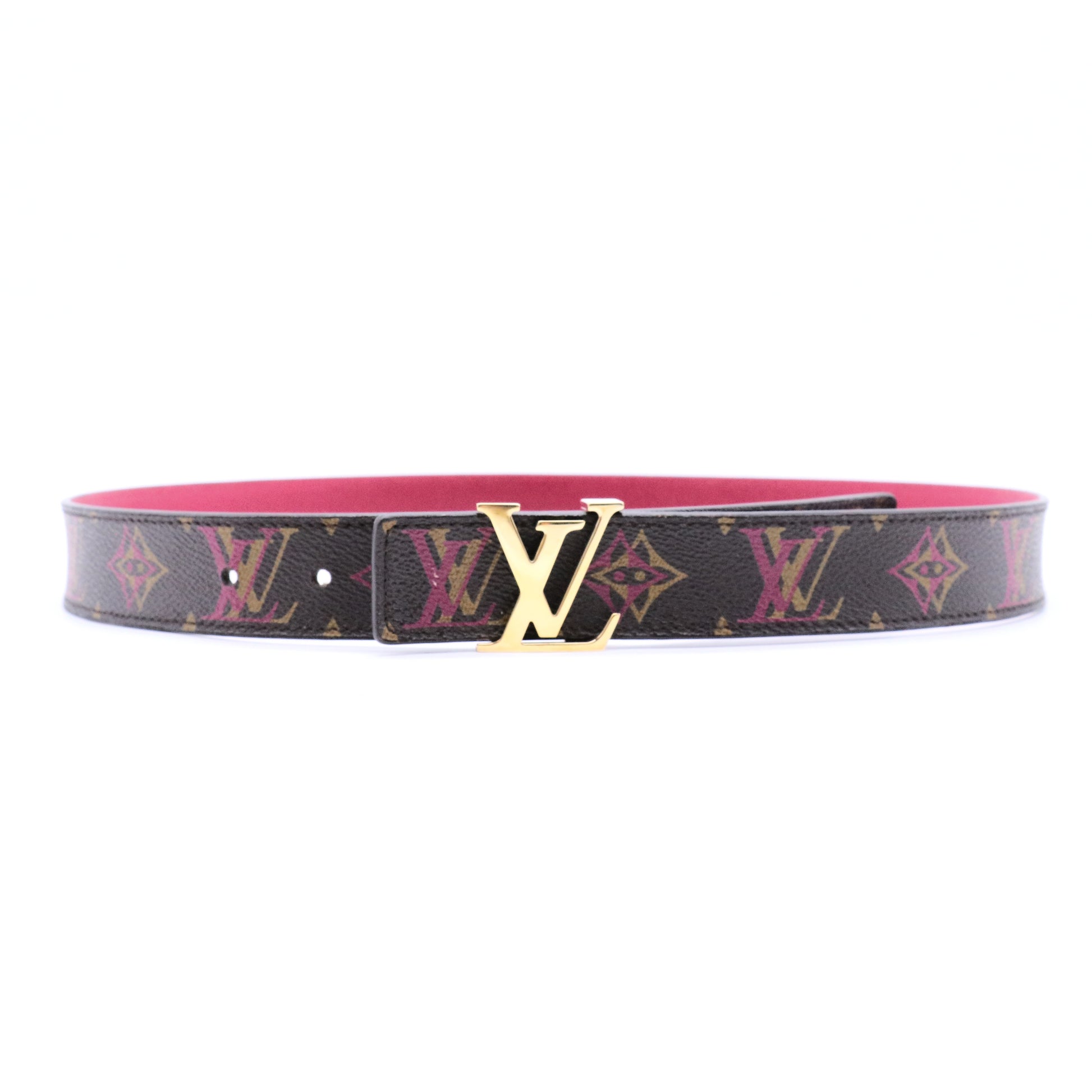 Initiales Rainbow Monogram 30MM Reversible Waist Belt