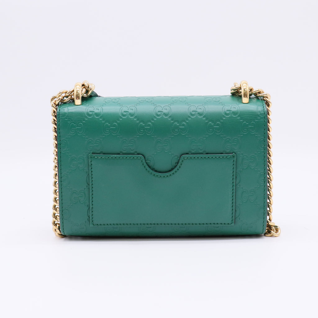 Gucci Signature Leather Padlock Small Shoulder Bag B22555