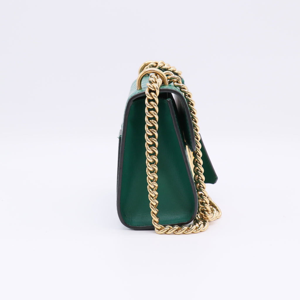 Gucci Signature Leather Padlock Small Shoulder Bag B22555