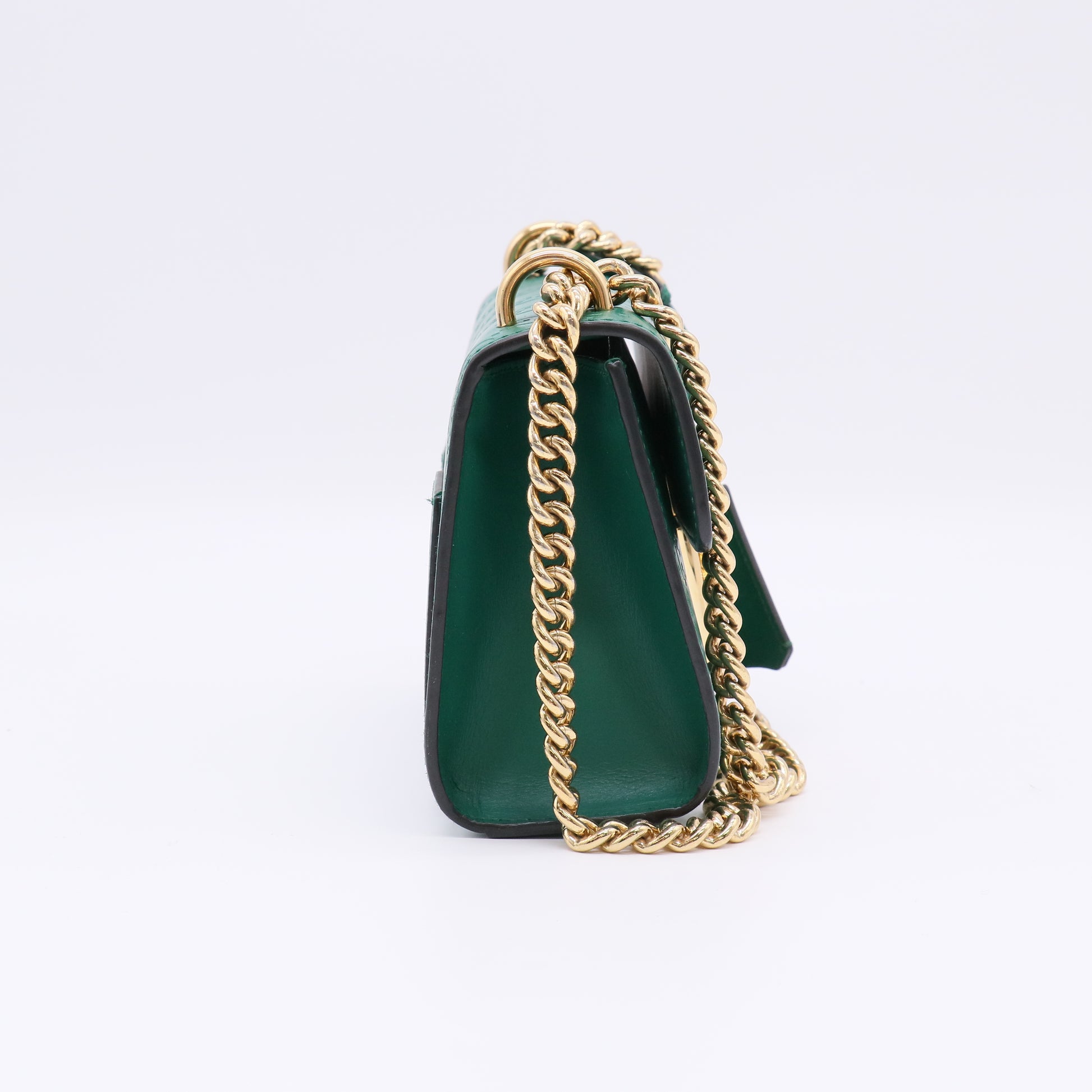 Gucci Signature Leather Padlock Small Shoulder Bag B22555