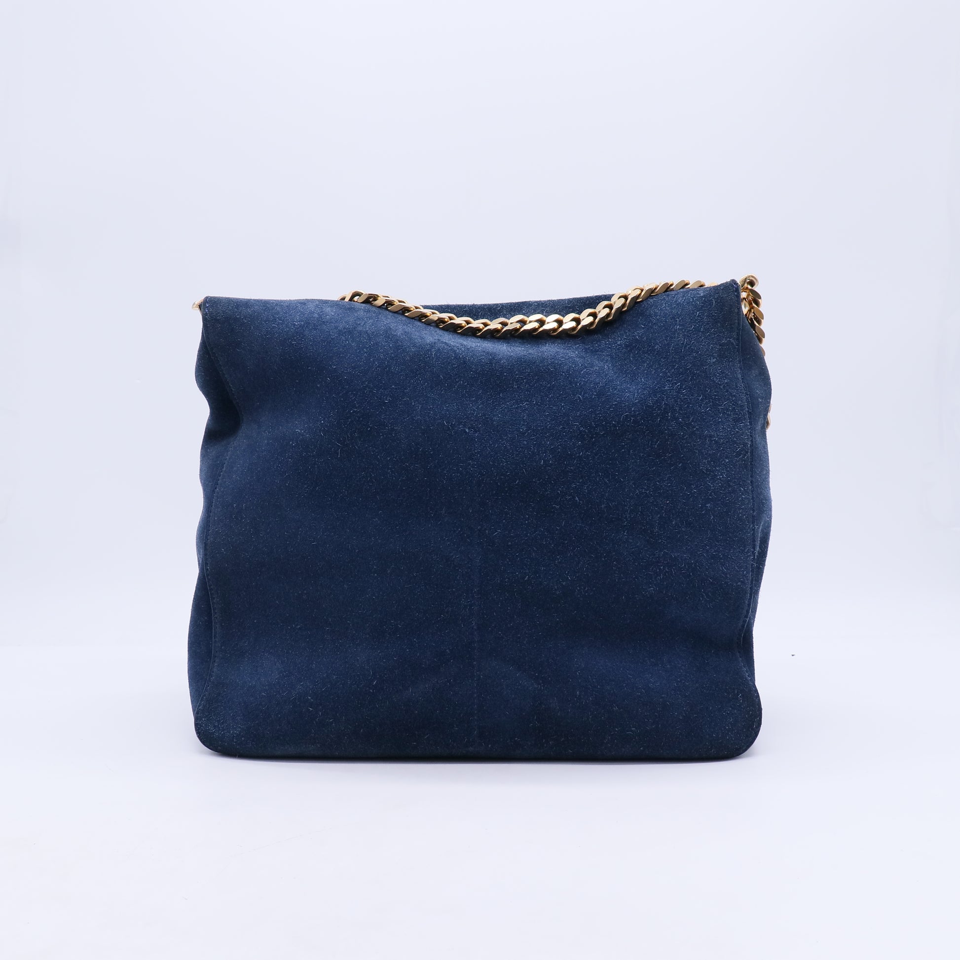 Celine Suede Medium Gourmette Shoulder Bag B21224