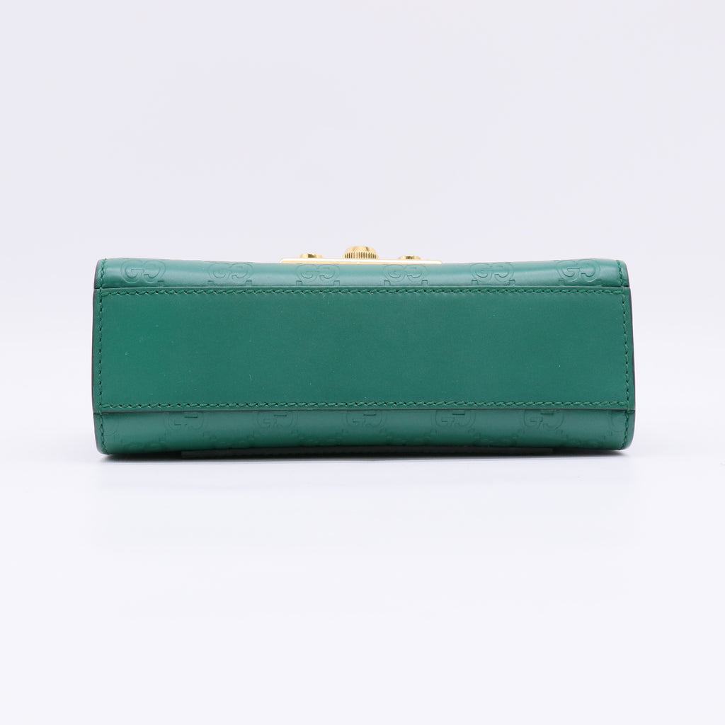 Gucci Signature Leather Padlock Small Shoulder Bag B22555