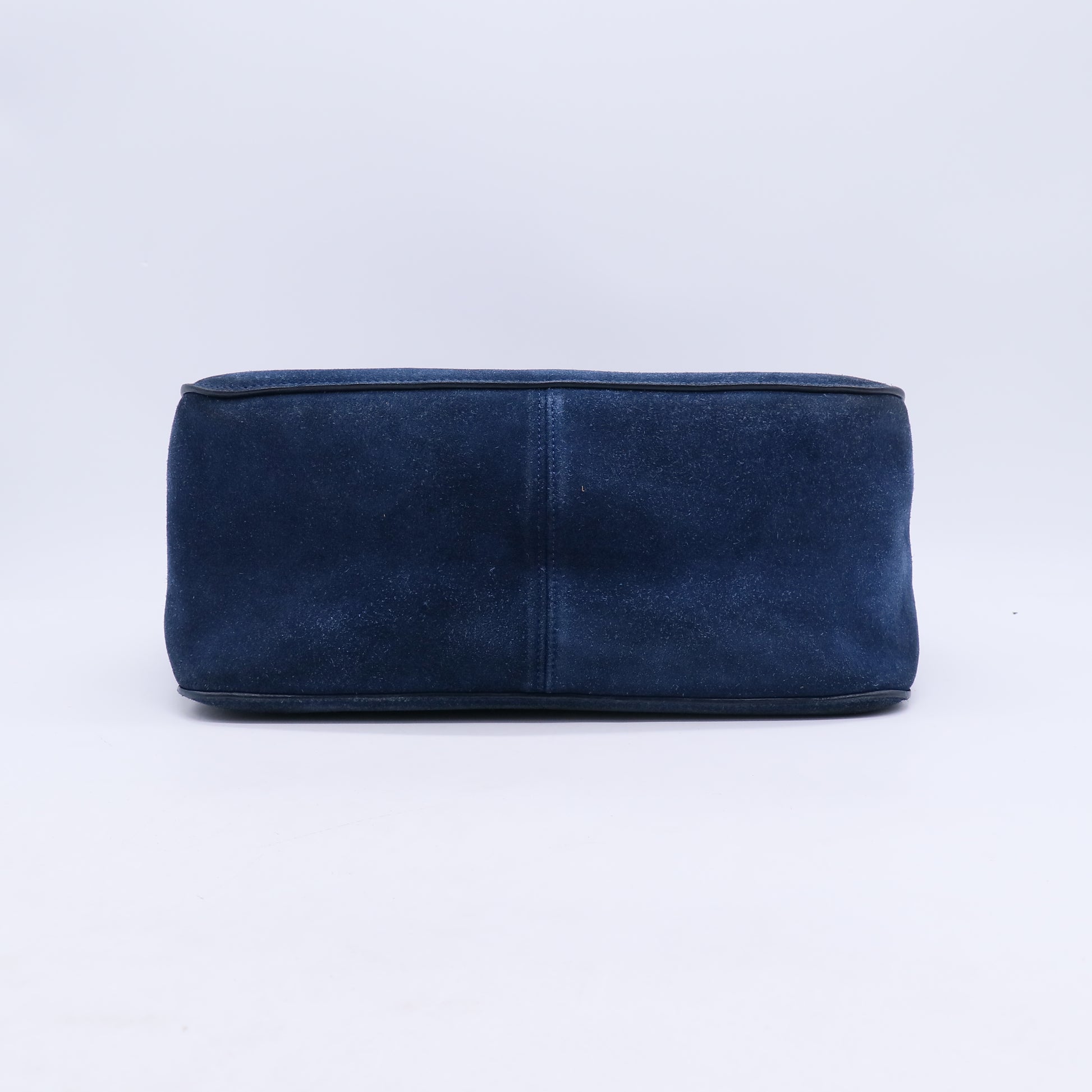 Celine Suede Medium Gourmette Shoulder Bag B21224