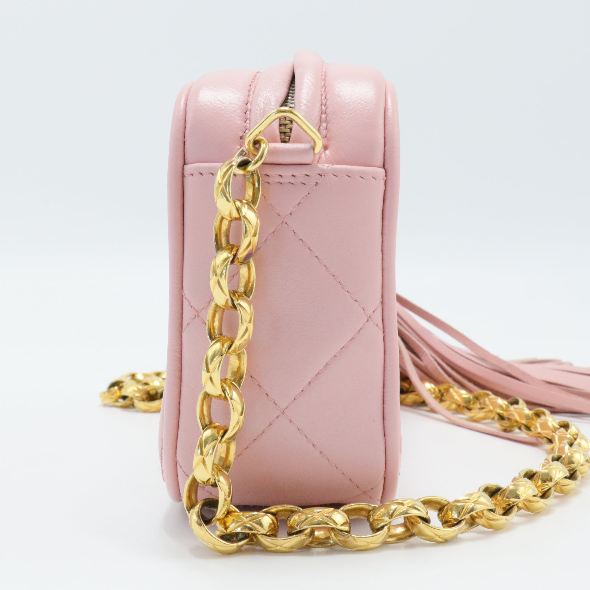 Camera Case Quilted Lambskin Small