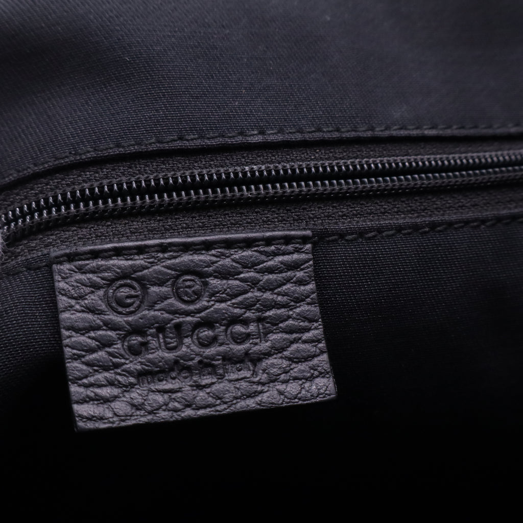 Nylon Monogram Medium Abbey Tote Black B21840