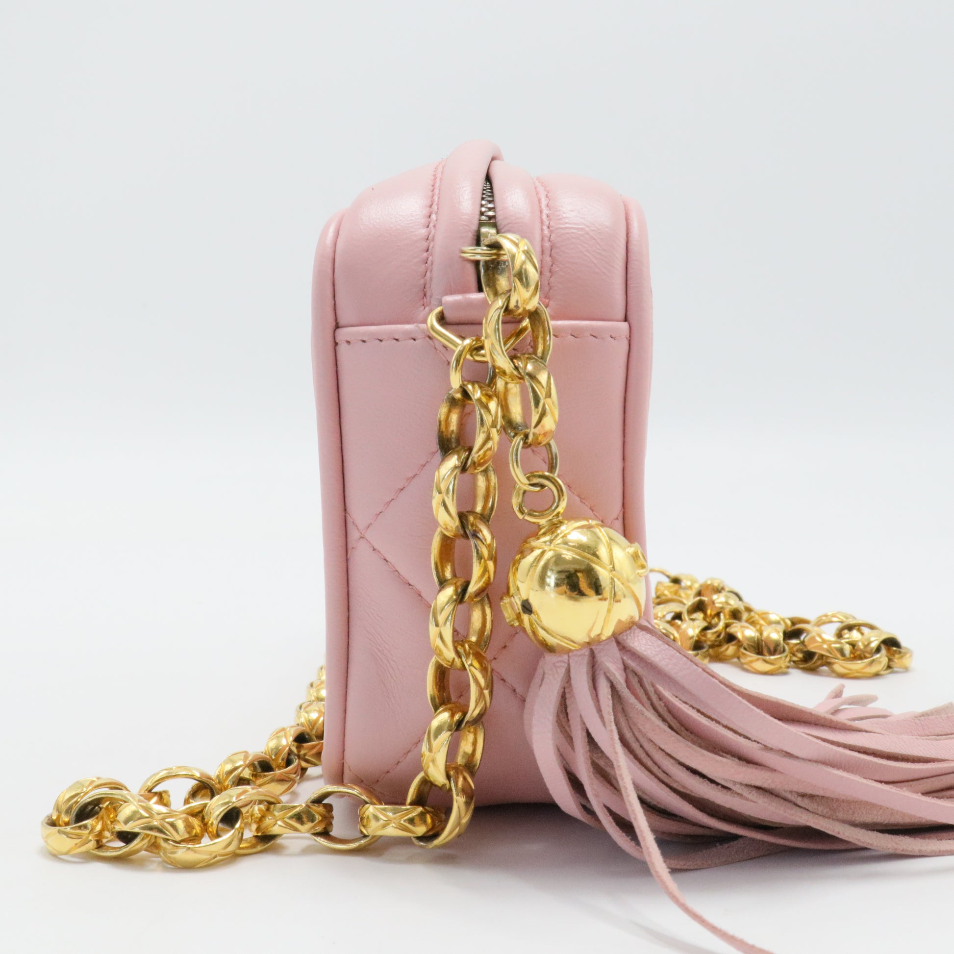 Camera Case Quilted Lambskin Small