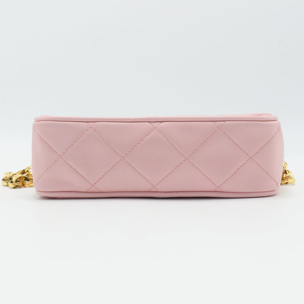 Camera Case Quilted Lambskin Small