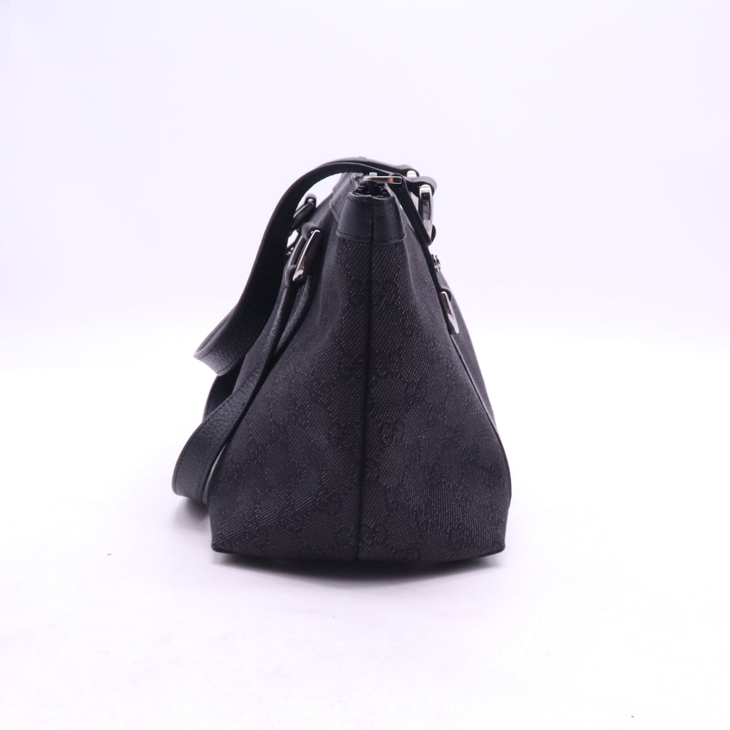 Nylon Monogram Medium Abbey Tote Black B21840