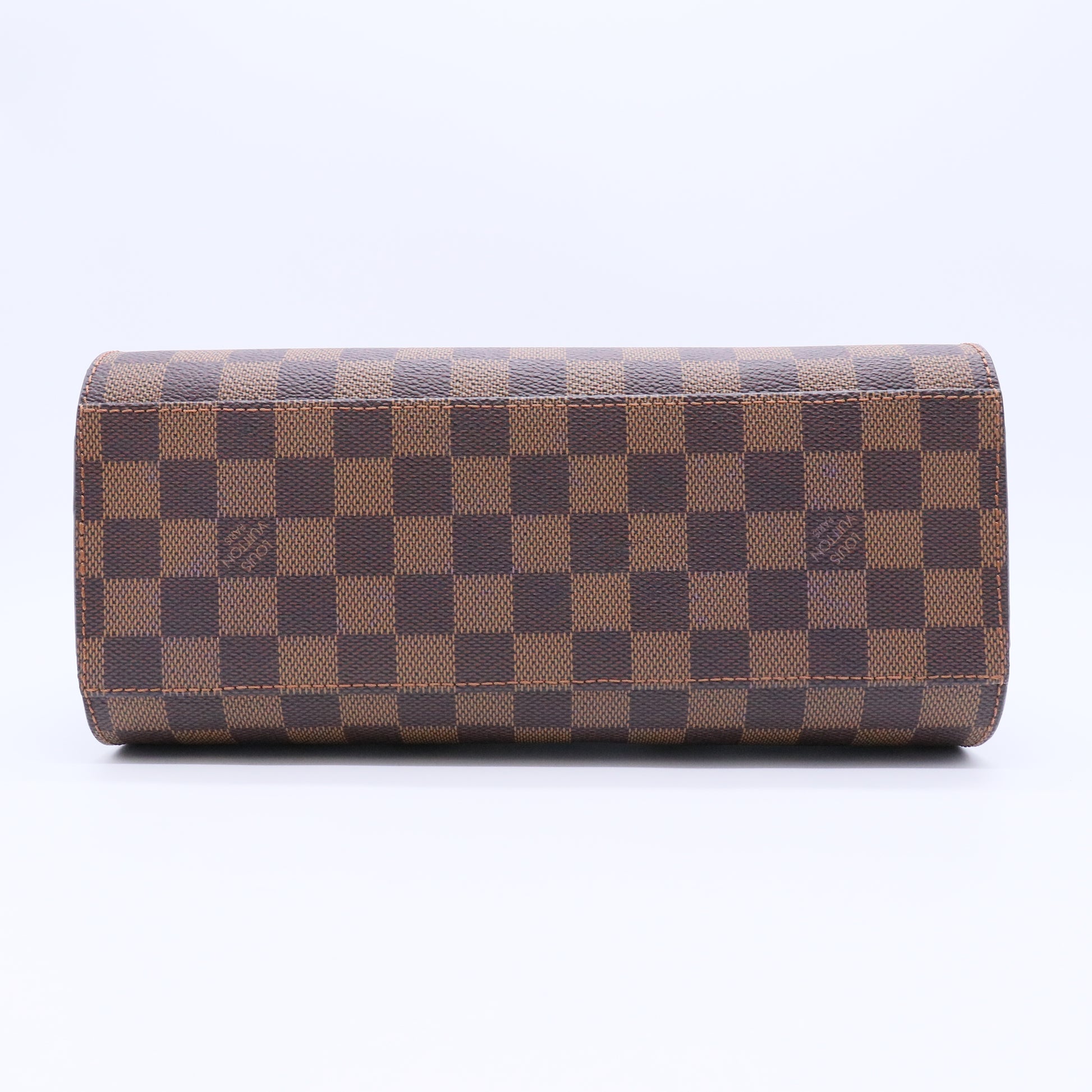 Louis Vuitton Damier Canvas Triana Handbag Canvas Brown twins