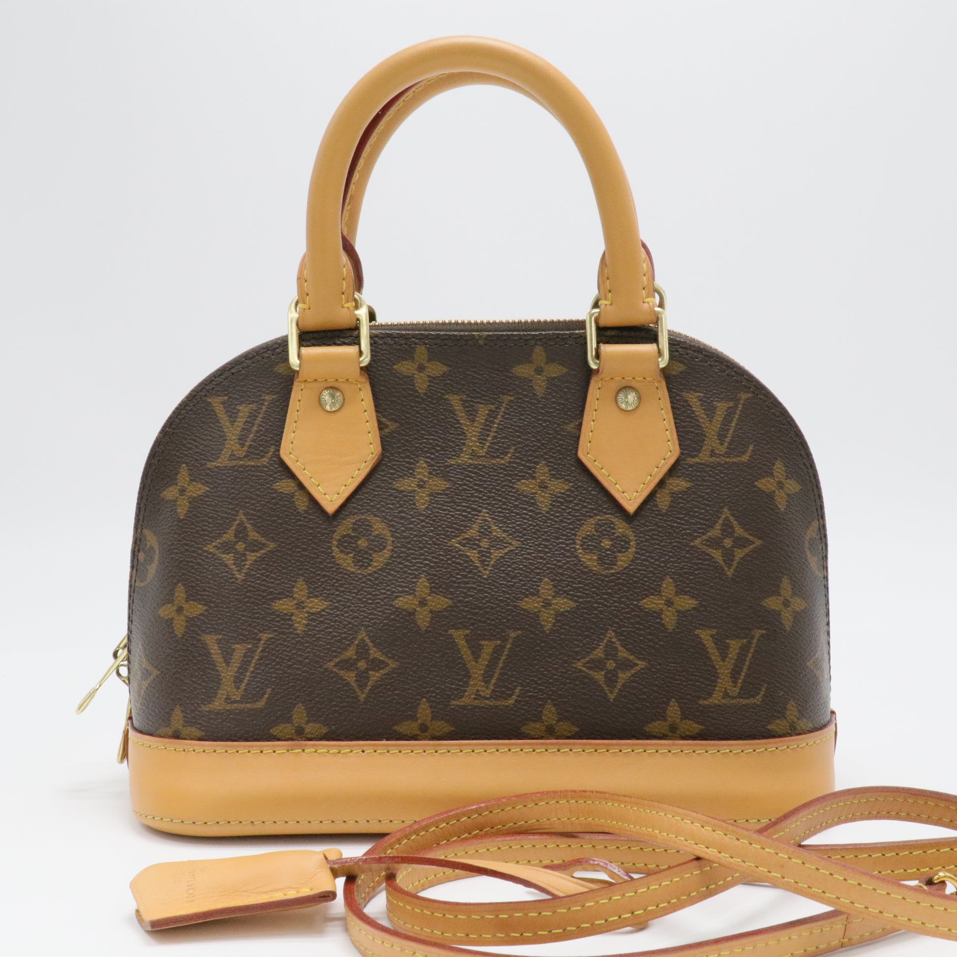 Alma Handbag Monogram Canvas BB