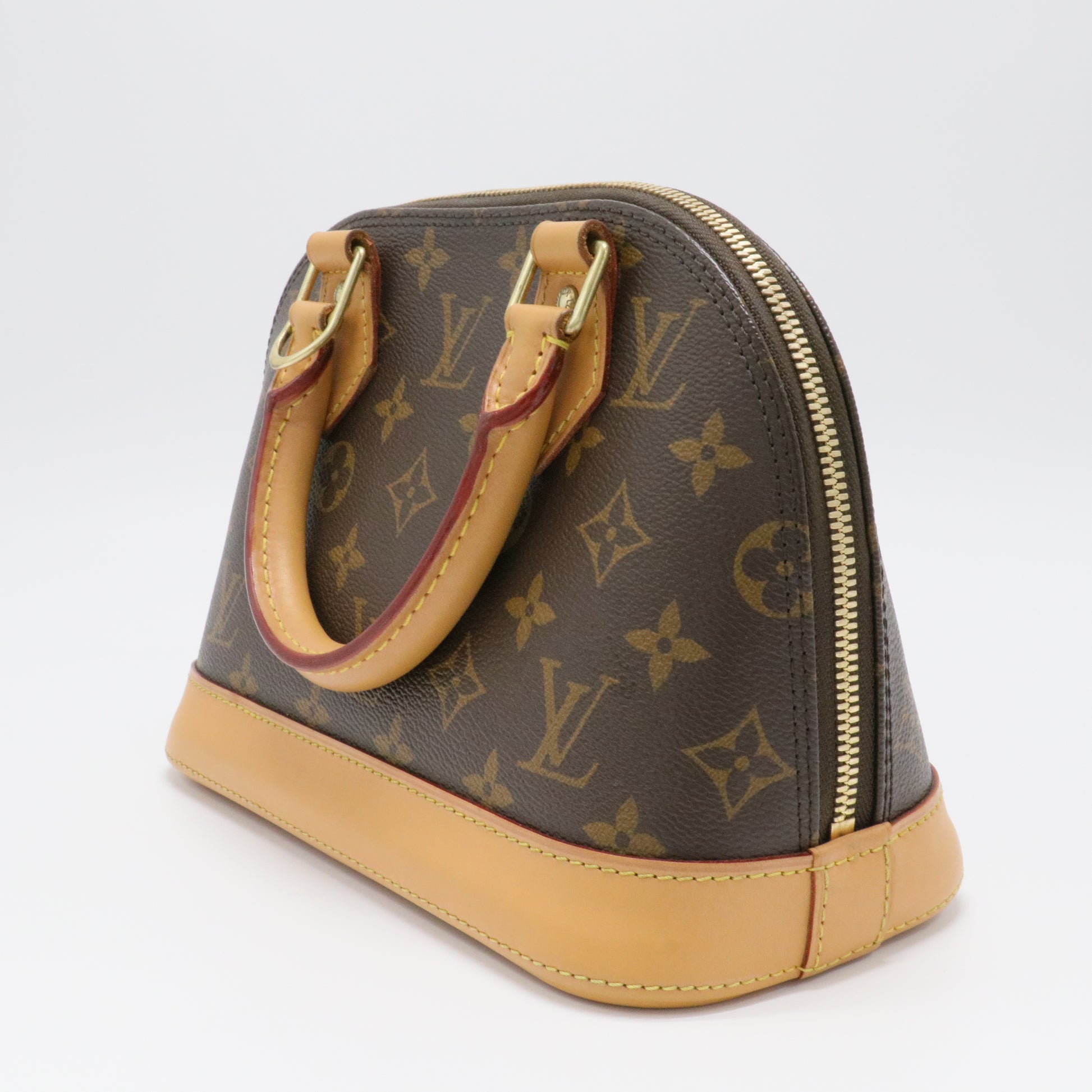 Alma Handbag Monogram Canvas BB