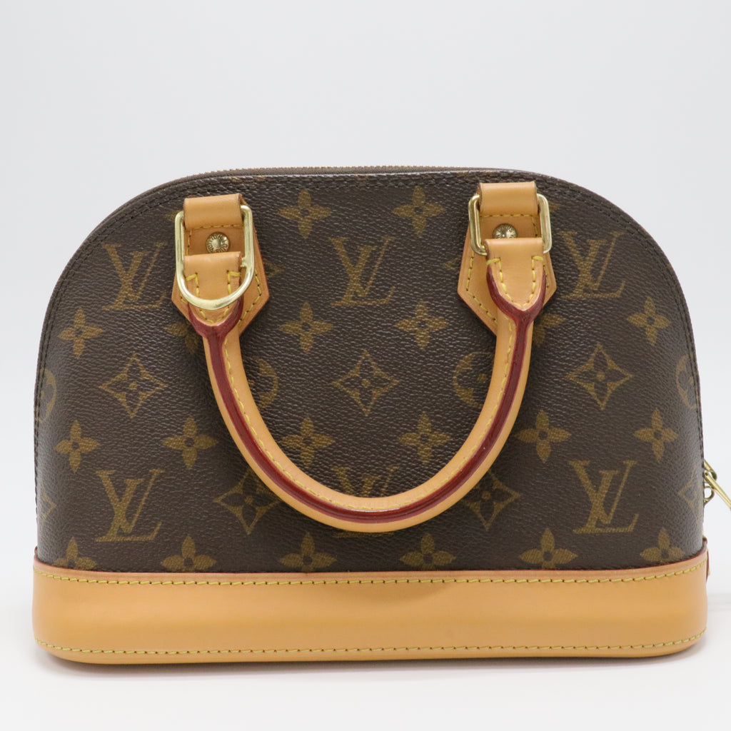 Alma Handbag Monogram Canvas BB