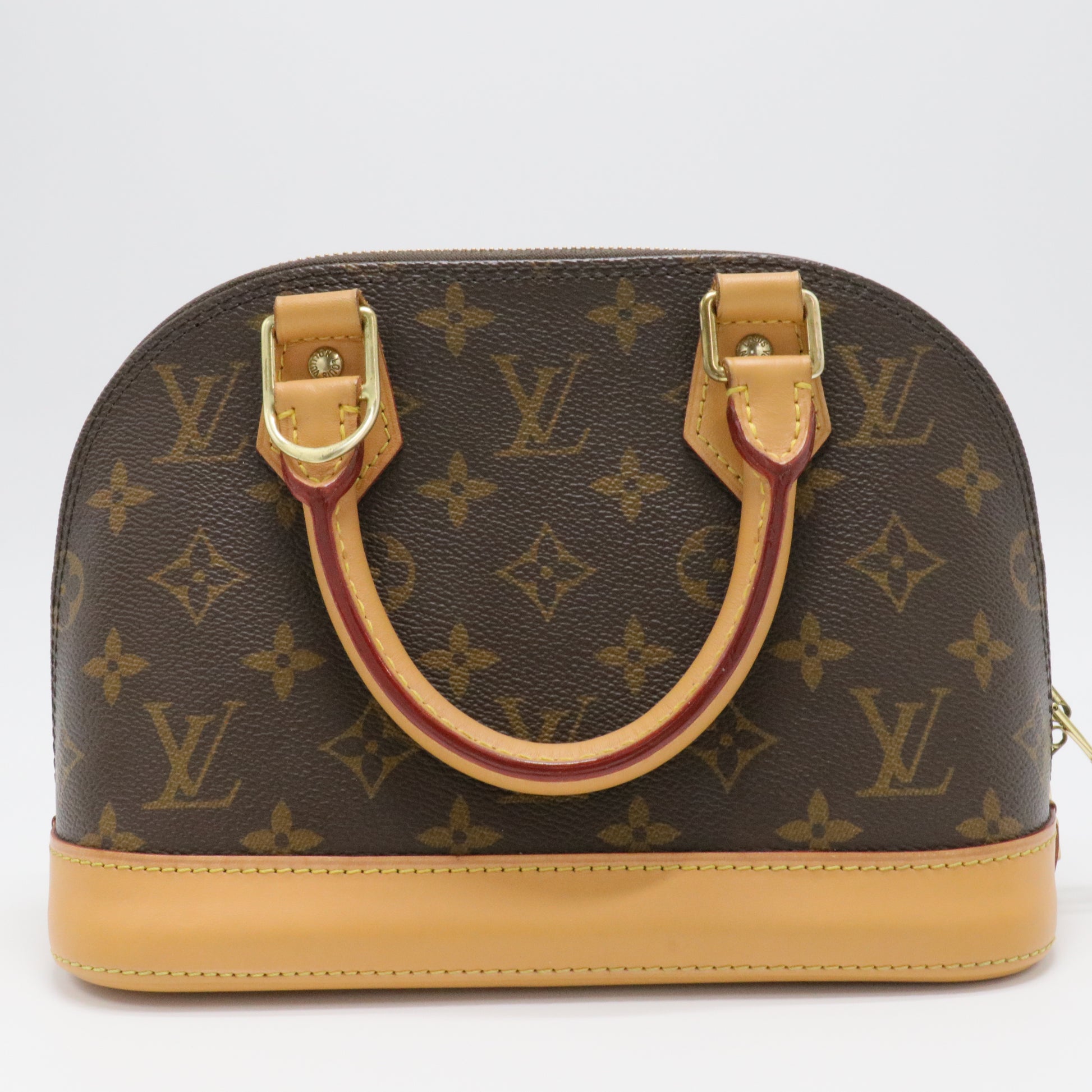 Alma Handbag Monogram Canvas BB