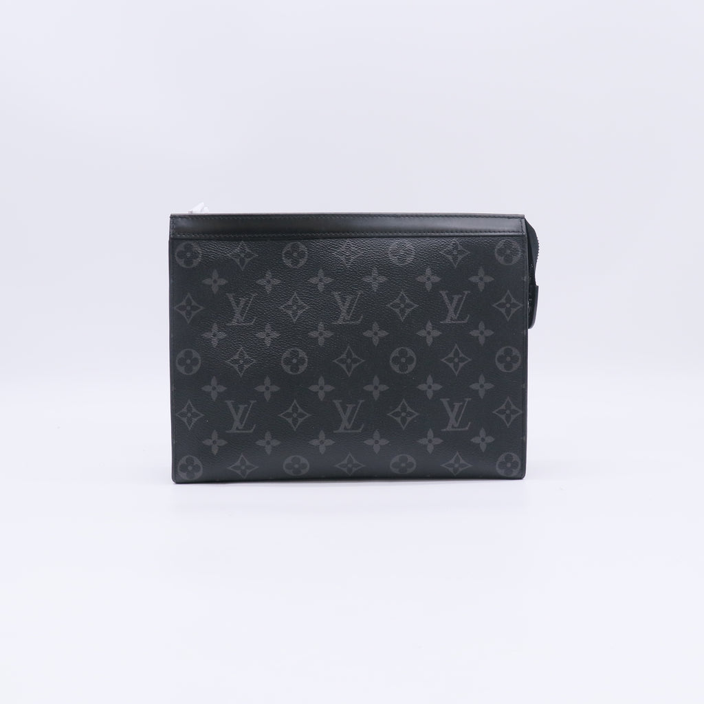 Louis Vuitton Monogram Eclipse Pochette Voyage MM W22923