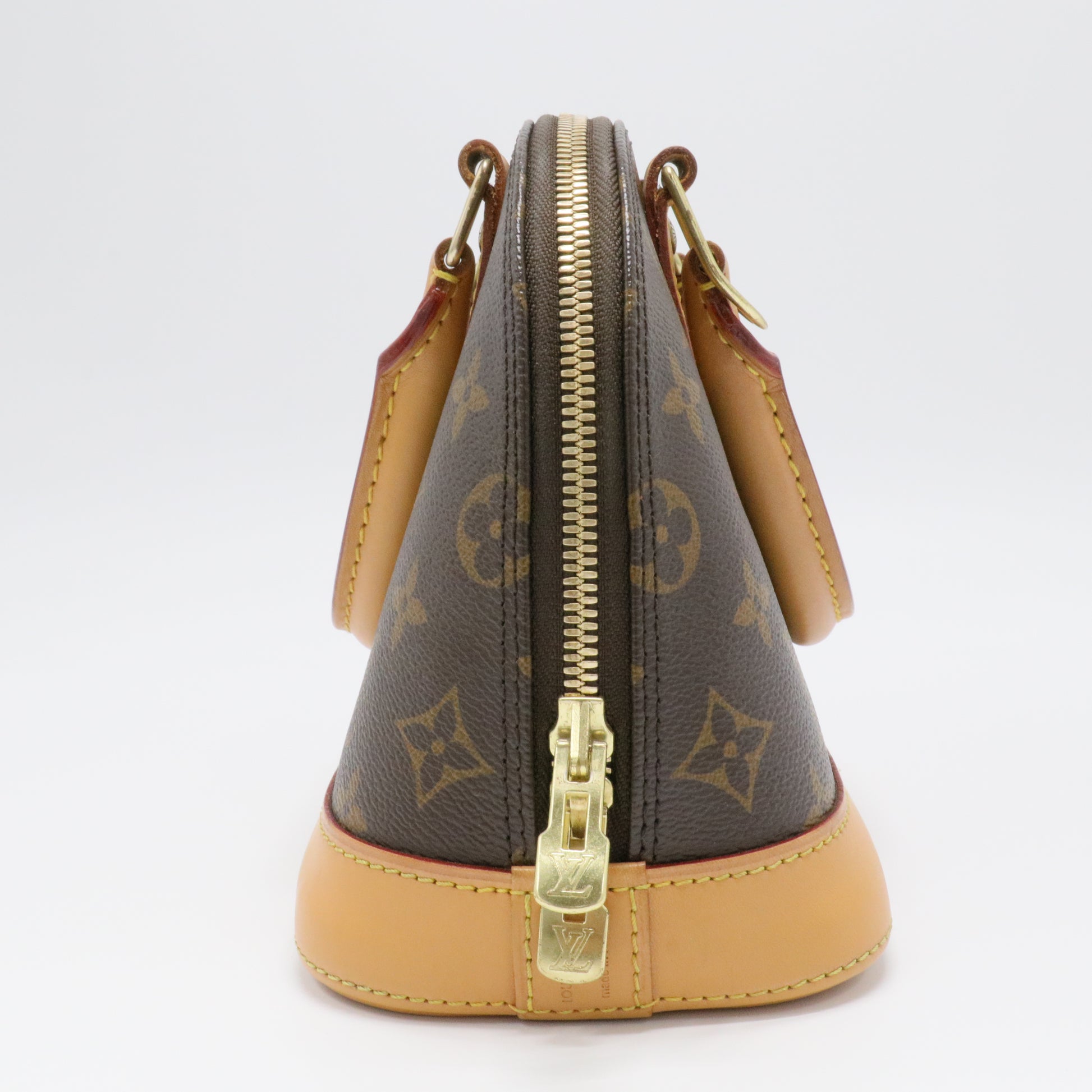 Alma Handbag Monogram Canvas BB