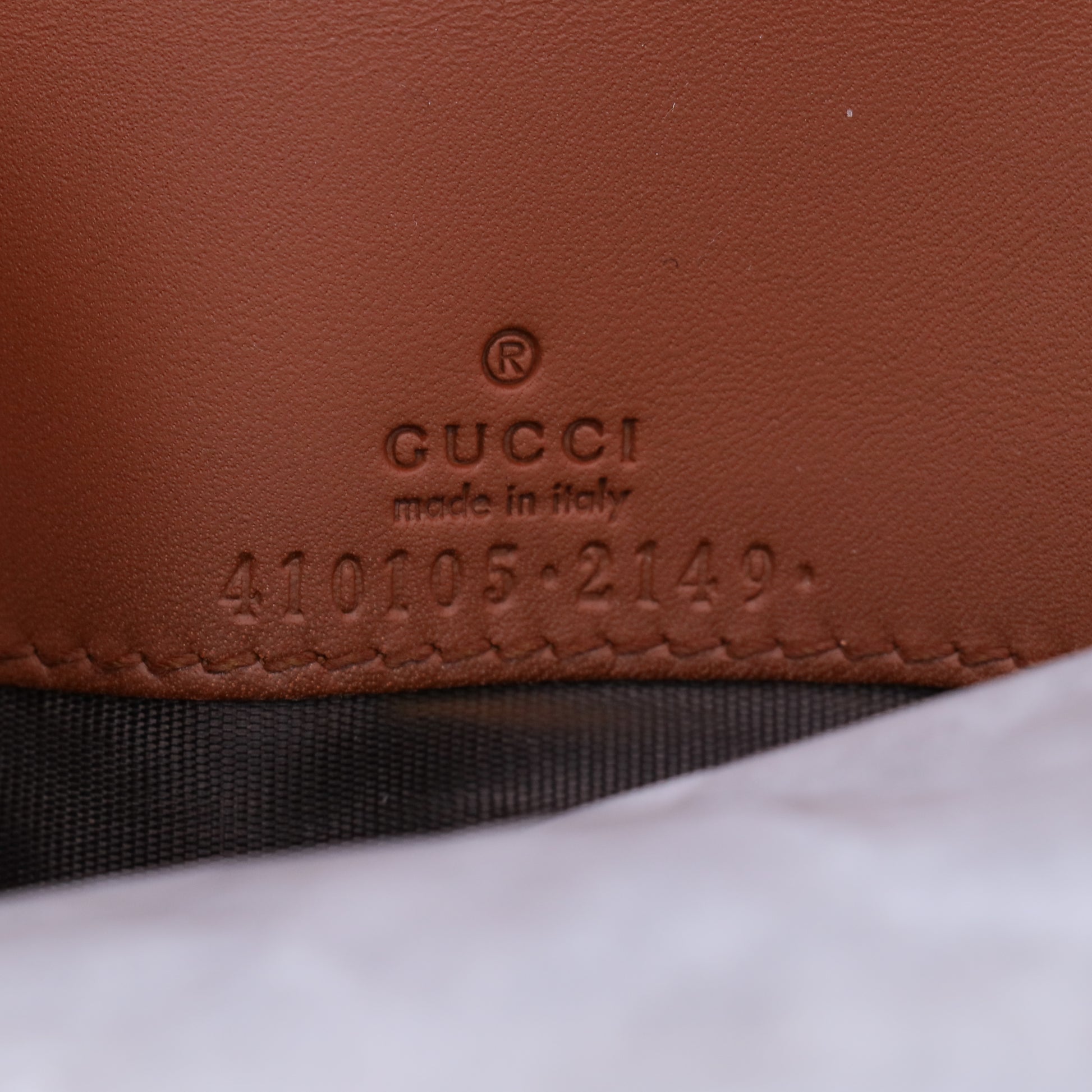 Gucci GG Supreme Canvas and Leather Continental Wallet W21248