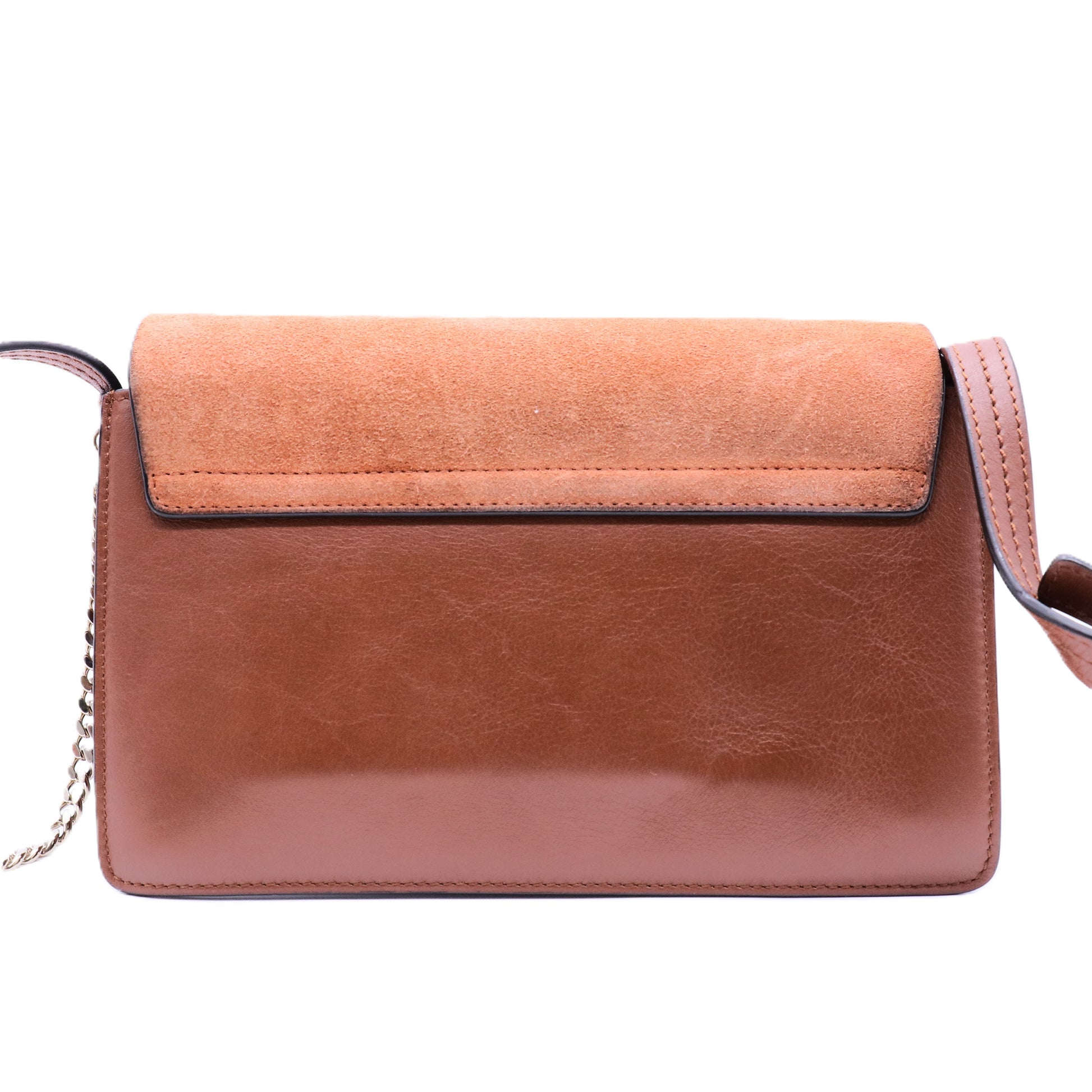 Small Faye Leather Crossbody Bag
