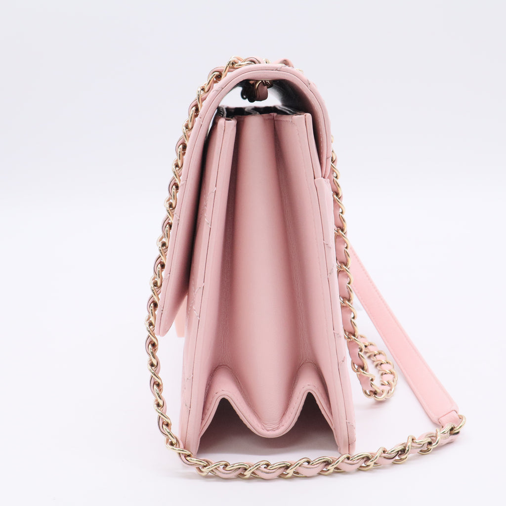 Chanel Beauty Lock Flap Bag Special Edition Quilted Sheepskin twins B20531