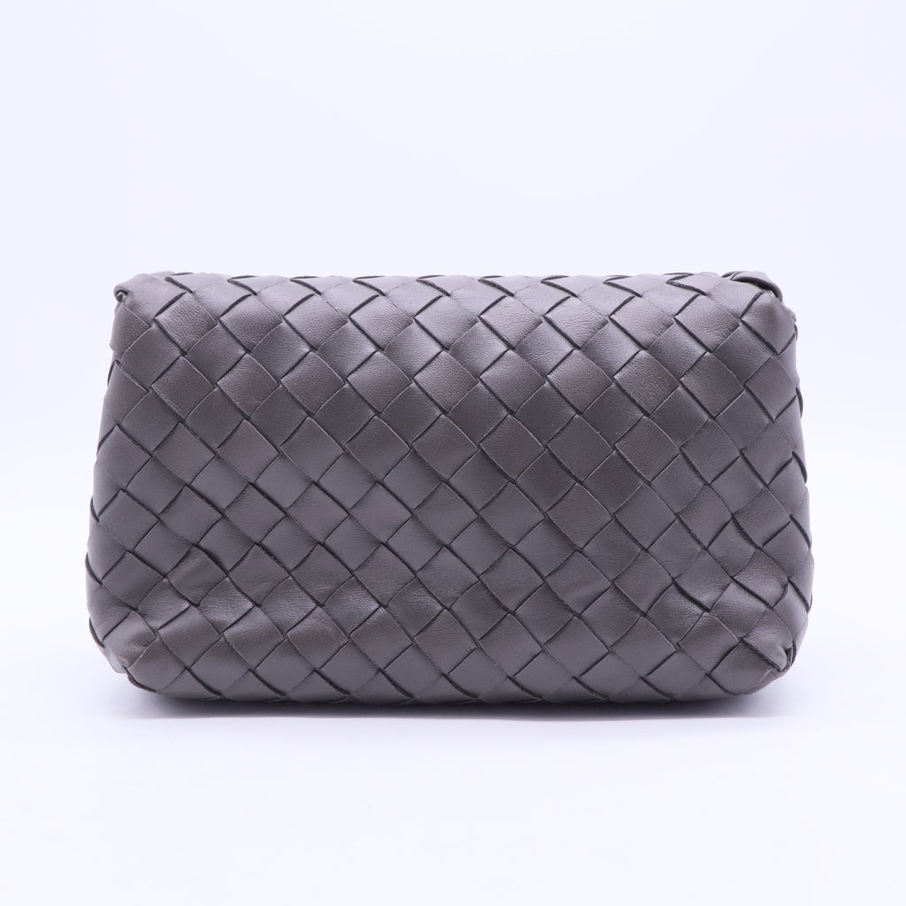 BOTTEGA VENETA Full Flap Crossbody Bag Intrecciato Nappa Small Twins LDJ2624