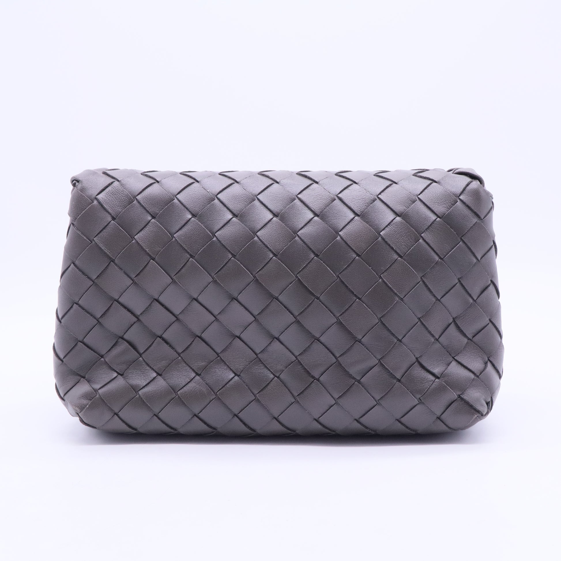 BOTTEGA VENETA Full Flap Crossbody Bag Intrecciato Nappa Small Twins LDJ2624