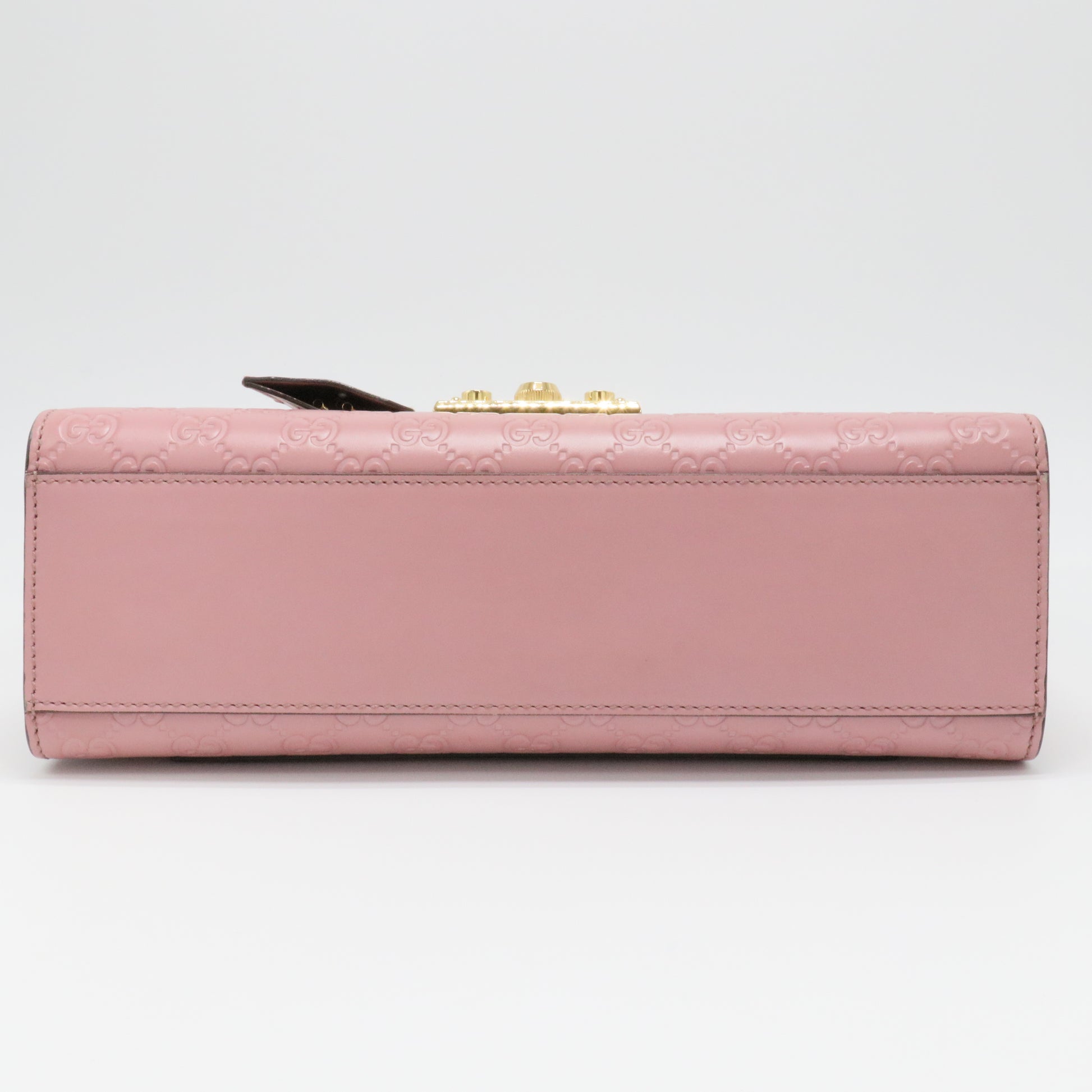 Guccissima Signature Medium Padlock Shoulder Bag