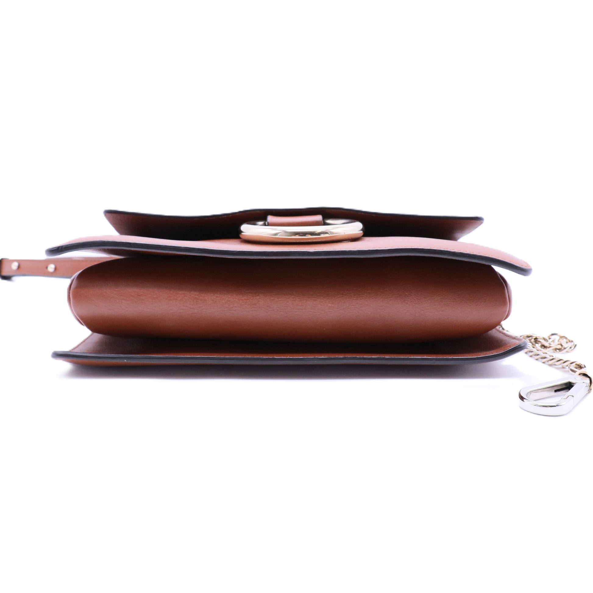Small Faye Leather Crossbody Bag
