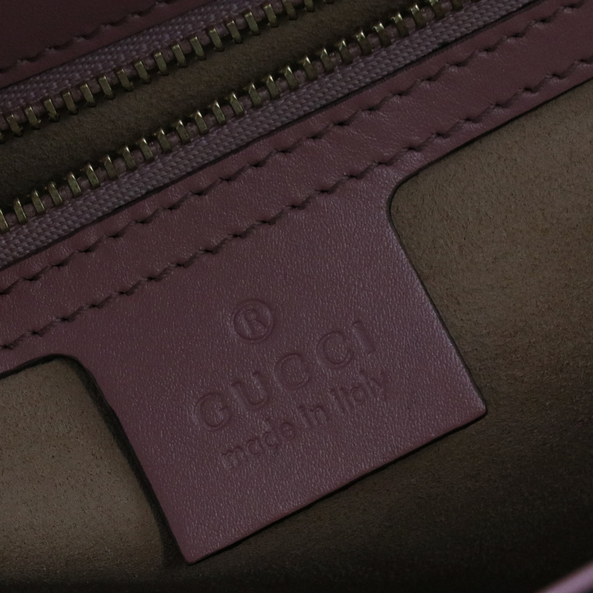 Guccissima Signature Medium Padlock Shoulder Bag