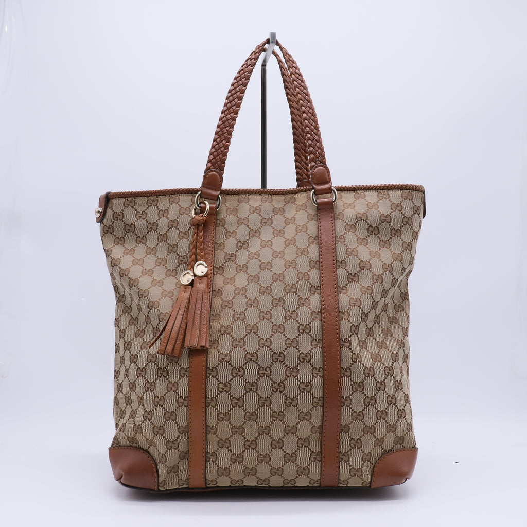 Gucci GG Canvas Marrakech Vertical Tote Bag B21406