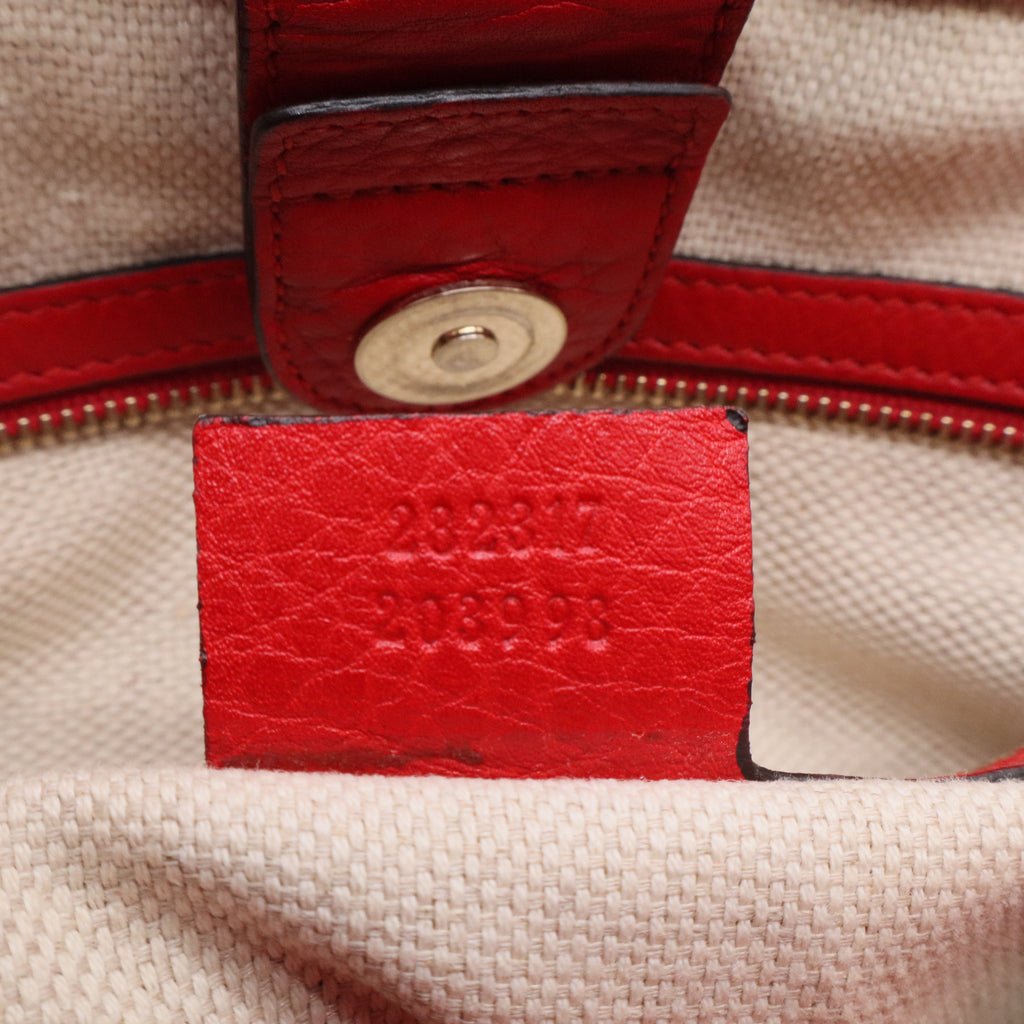 Diana Bamboo Top Handle Tote GG Canvas