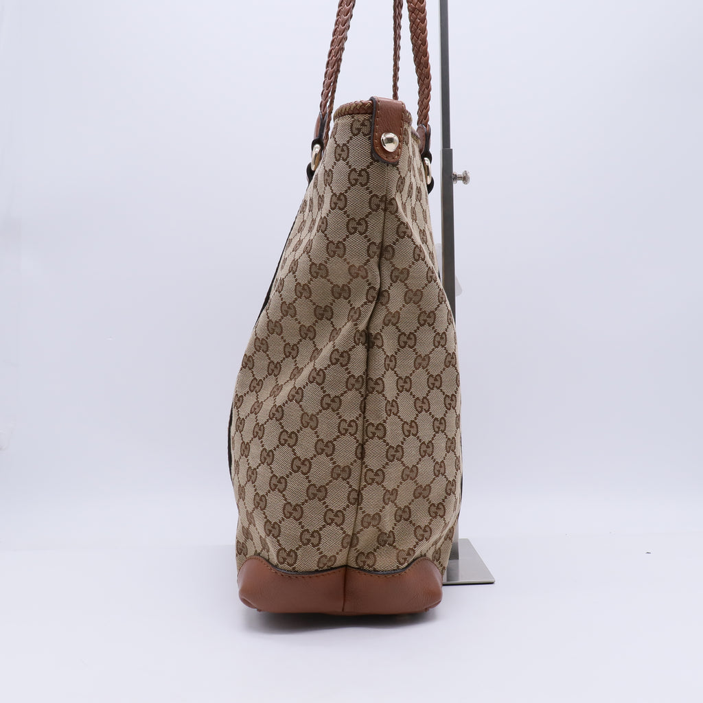 Gucci GG Canvas Marrakech Vertical Tote Bag B21406