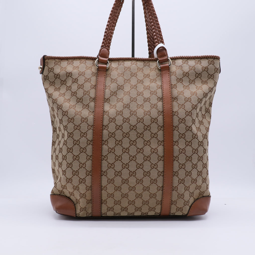 Gucci GG Canvas Marrakech Vertical Tote Bag B21406