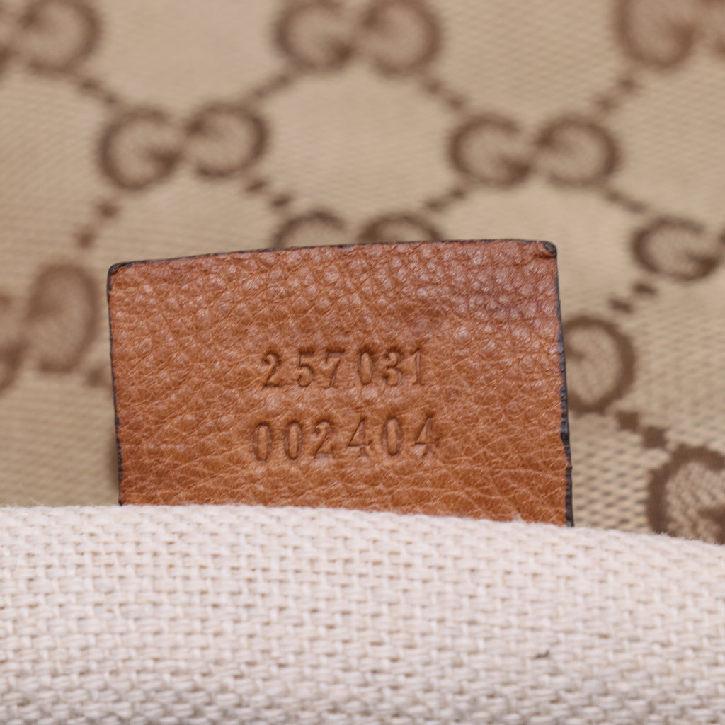 Gucci GG Canvas Marrakech Vertical Tote Bag B21406