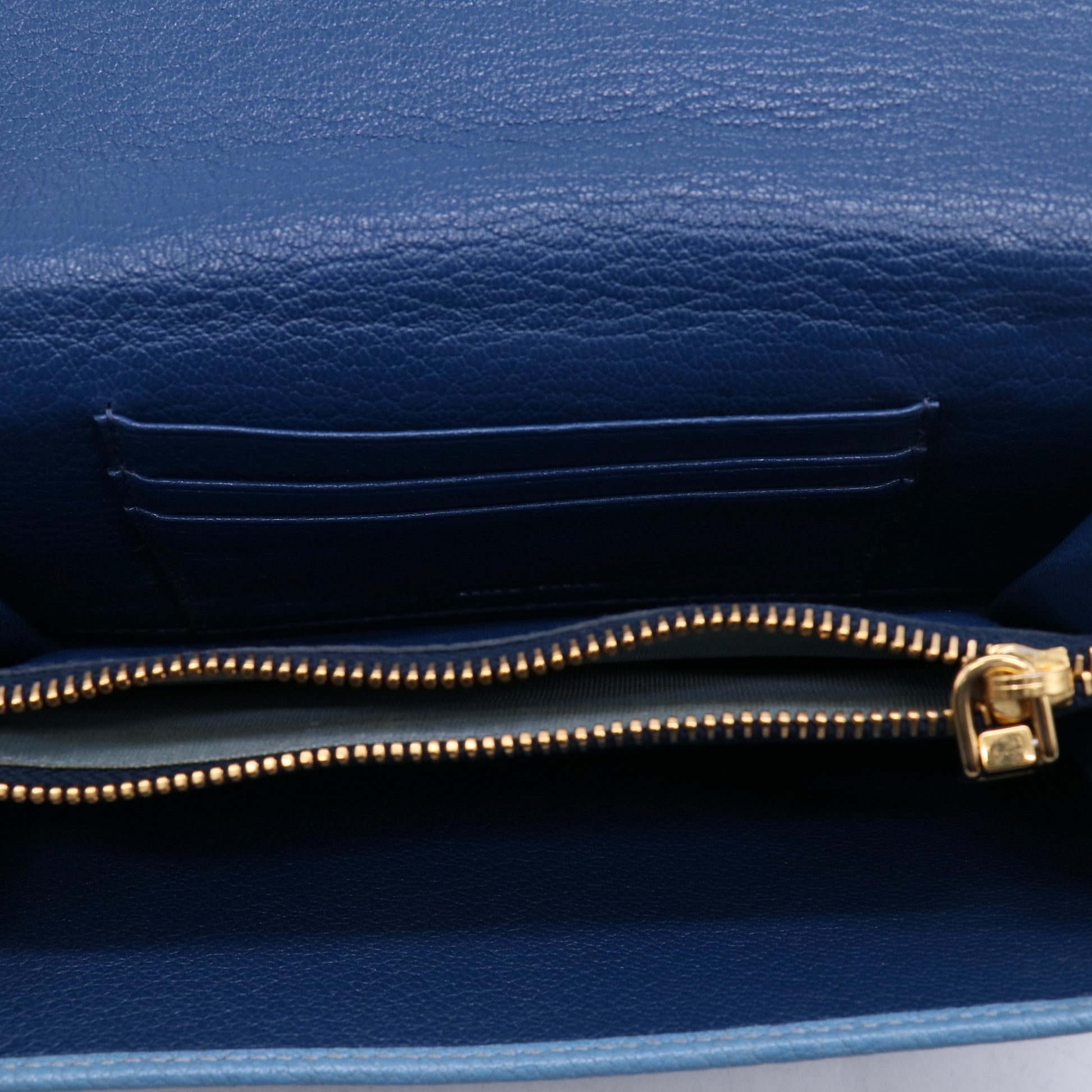 Miu Miu Madras Leather Envelope Wallet W21151